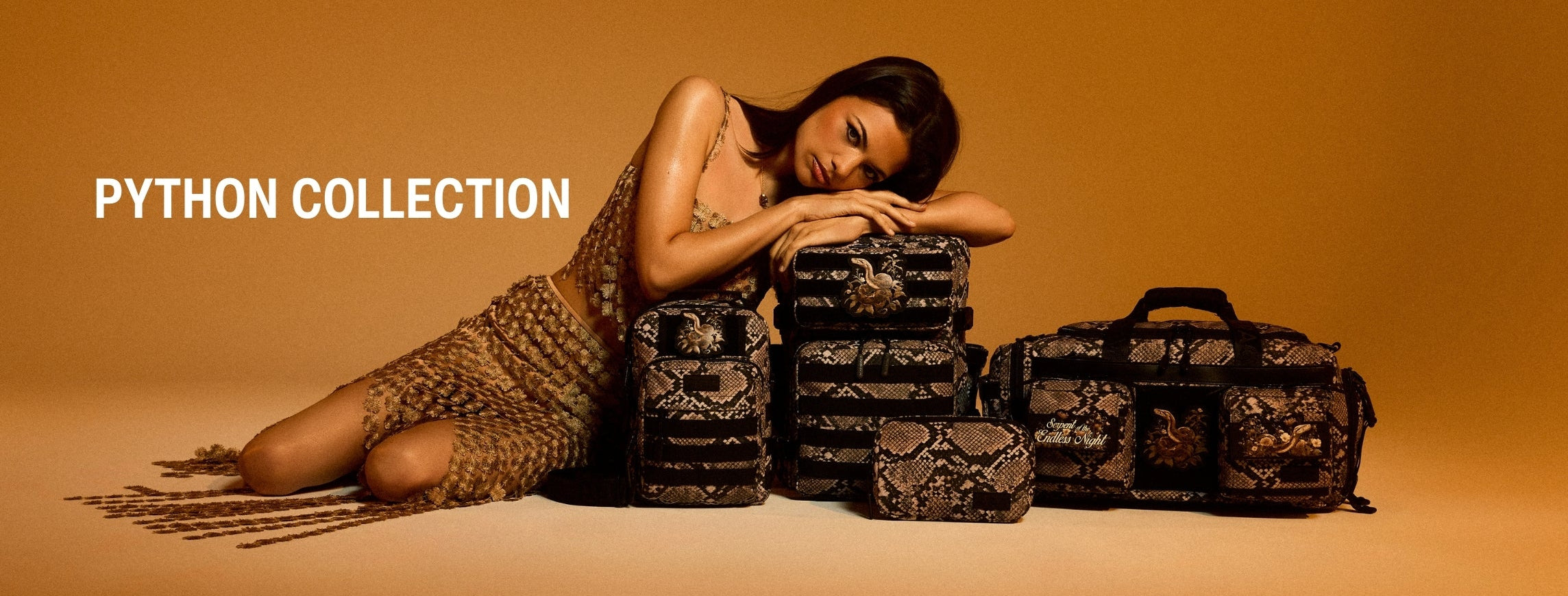 Barfield Collection Python Handbag PYTHON