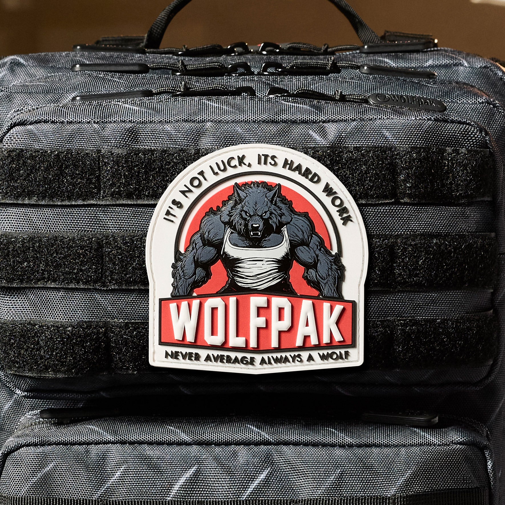 Strength Club It's Not Luck, It's Hard Work Patch