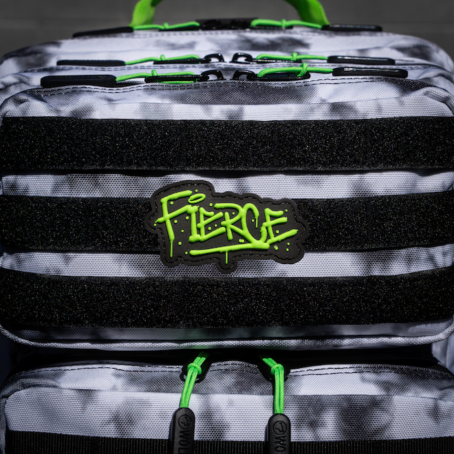 Graffiti Green Fierce Patch