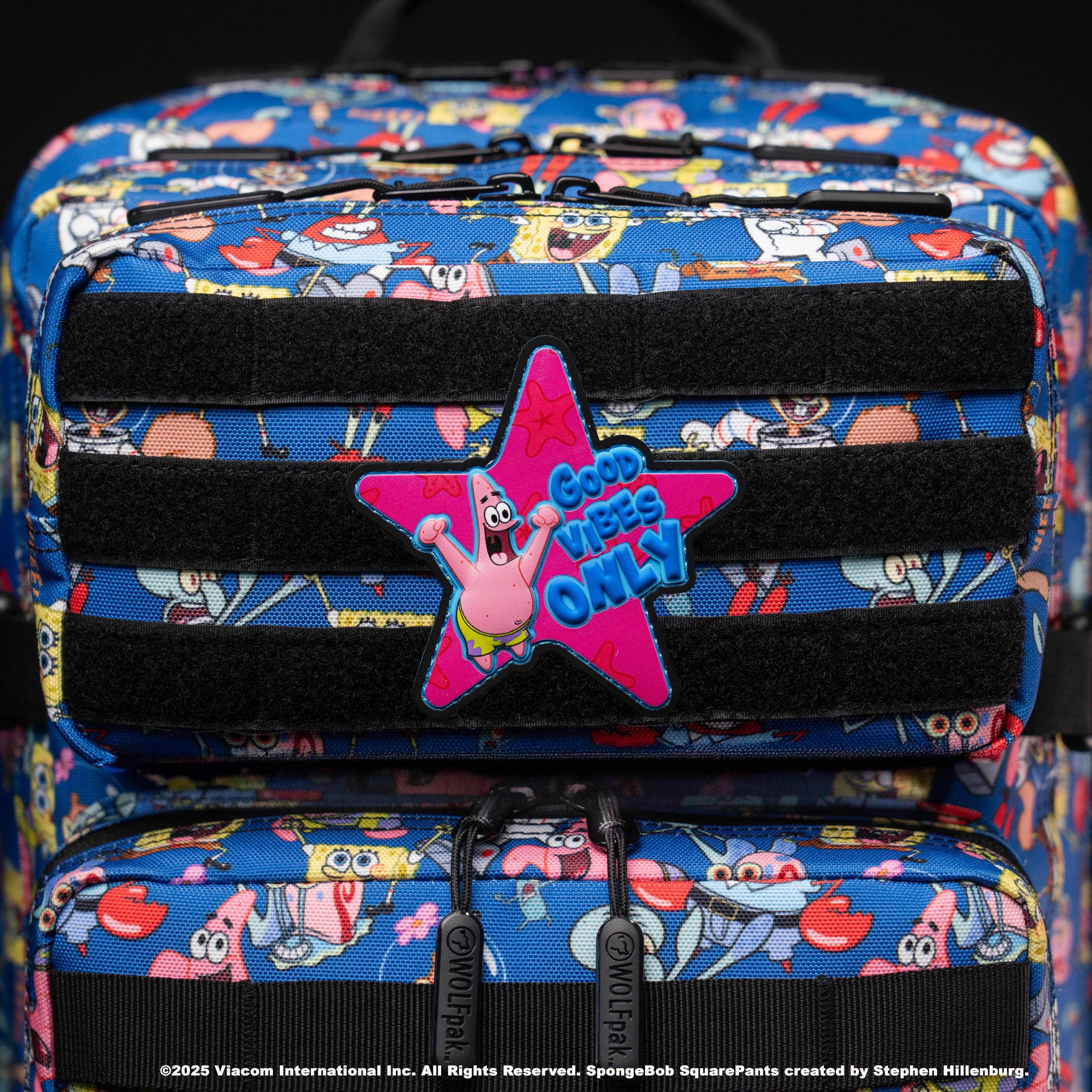 SpongeBob Good Vibes Patch PREVIEW