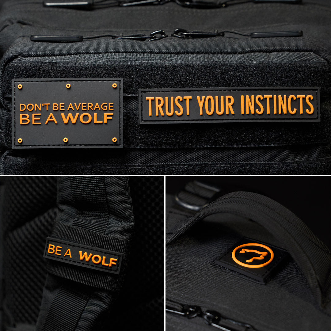 Orange 25/35/45 Backpack Patch Kit