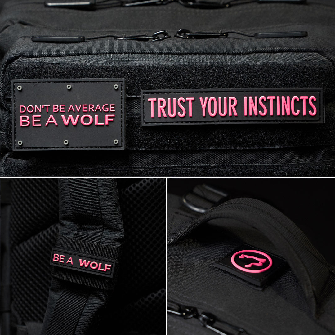 Pink 25/35/45 Backpack Patch Kit