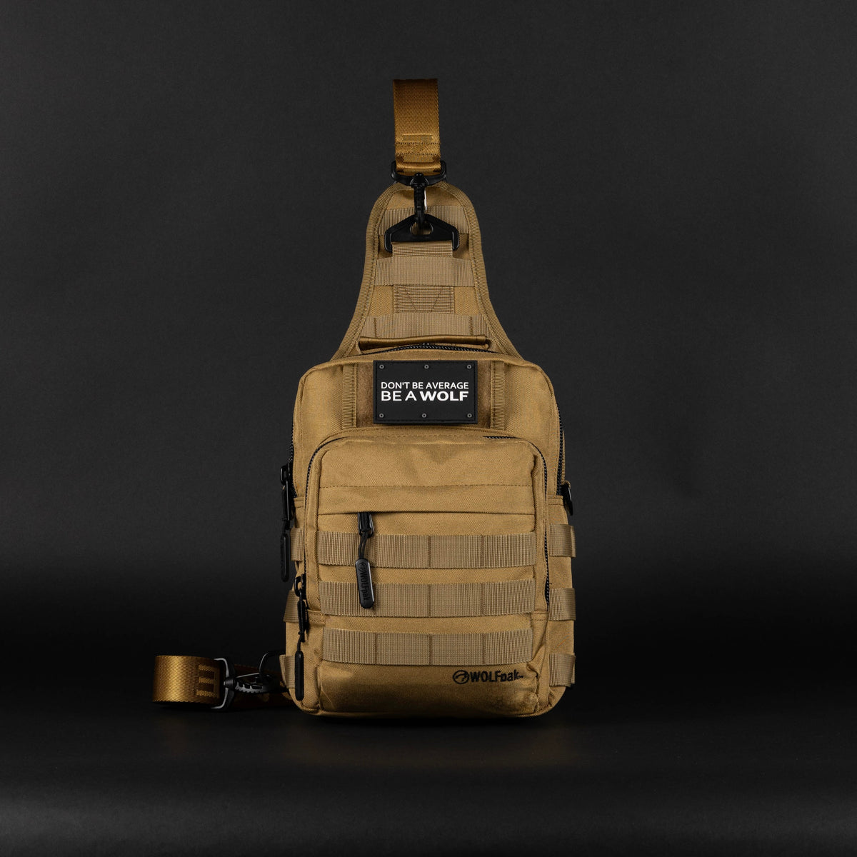 9L Tactical Sling Bag Khaki display picture 1