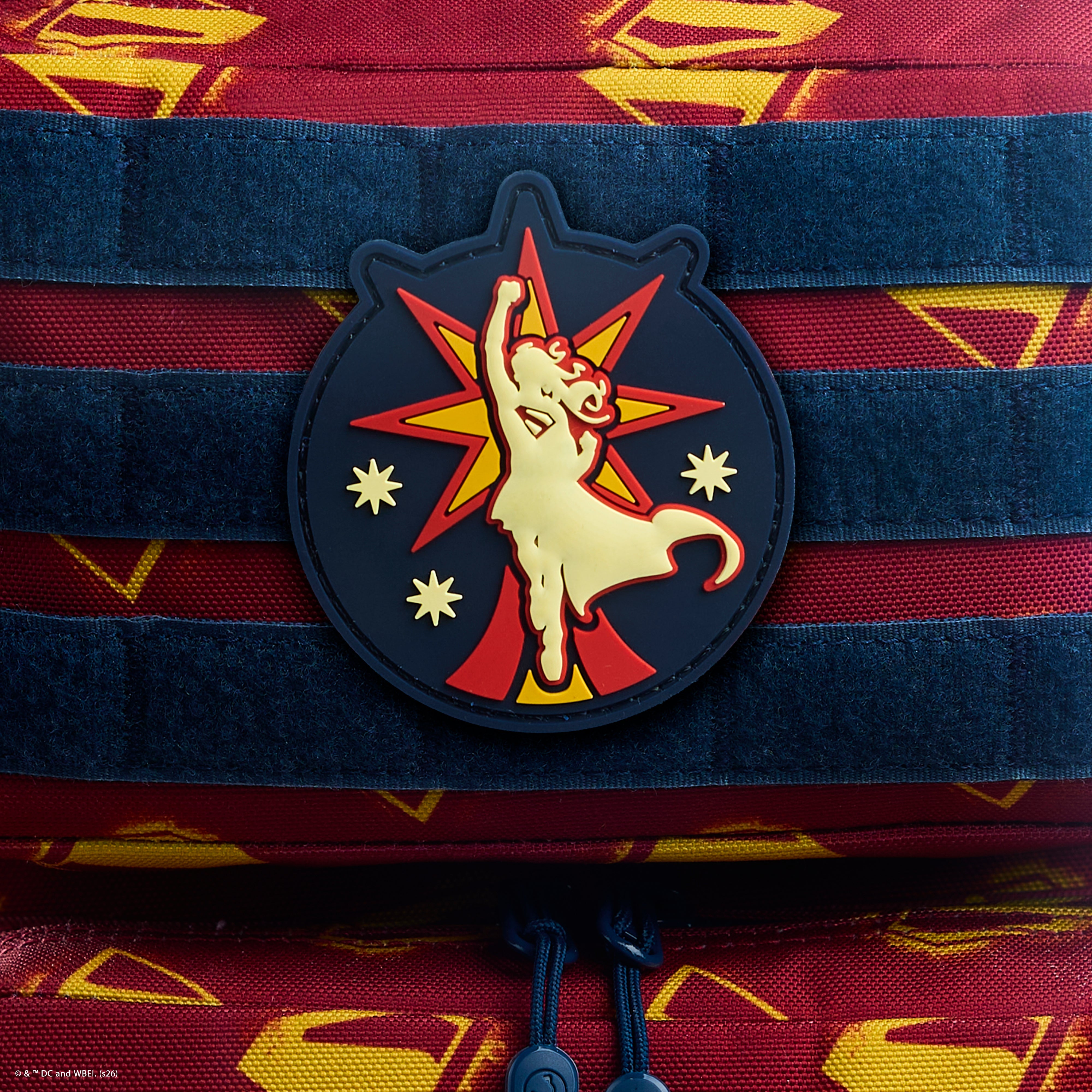 🎁 Supergirl Fly Silhouette Patch (100% off)