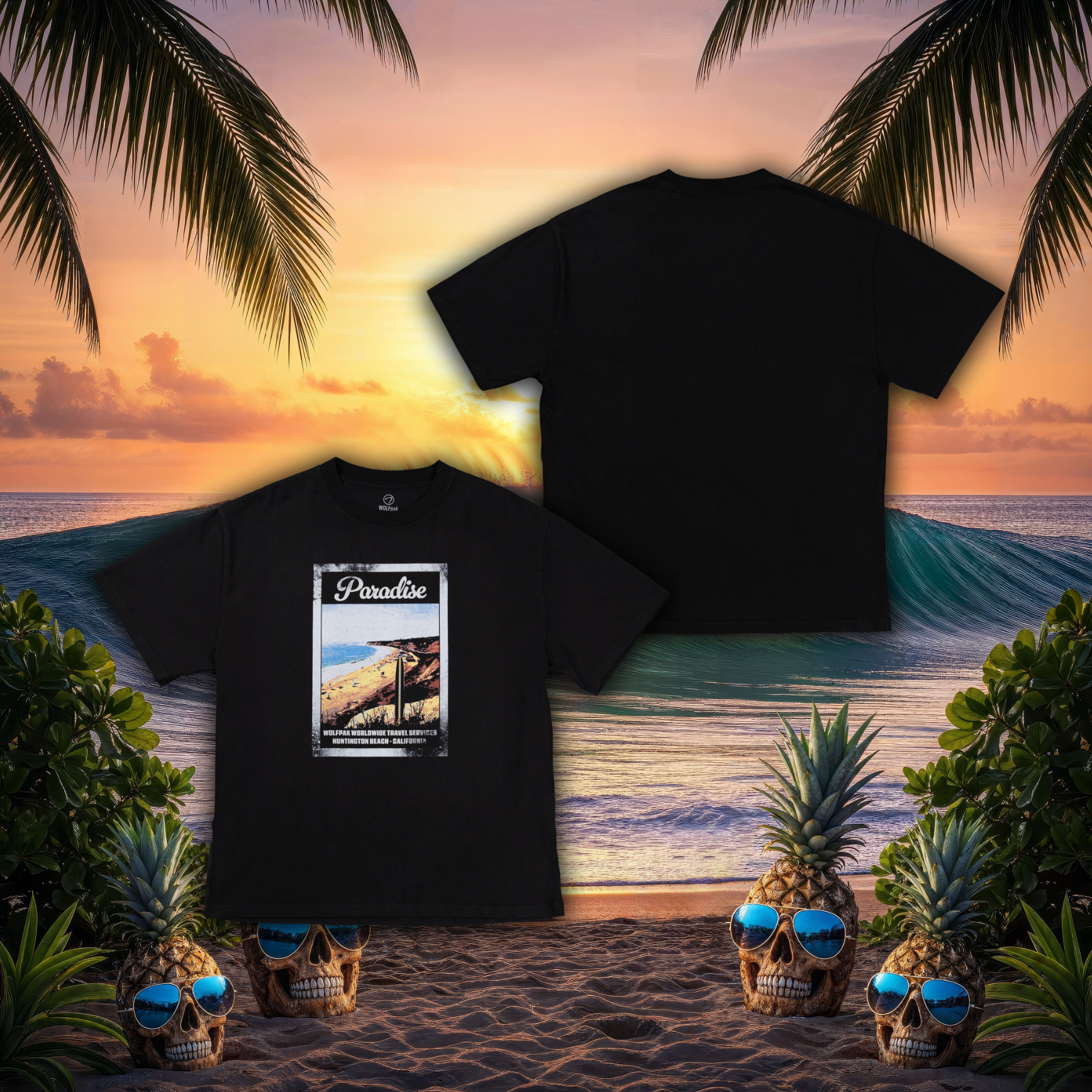Large Tropical Rebellion T-Shirt Bundle