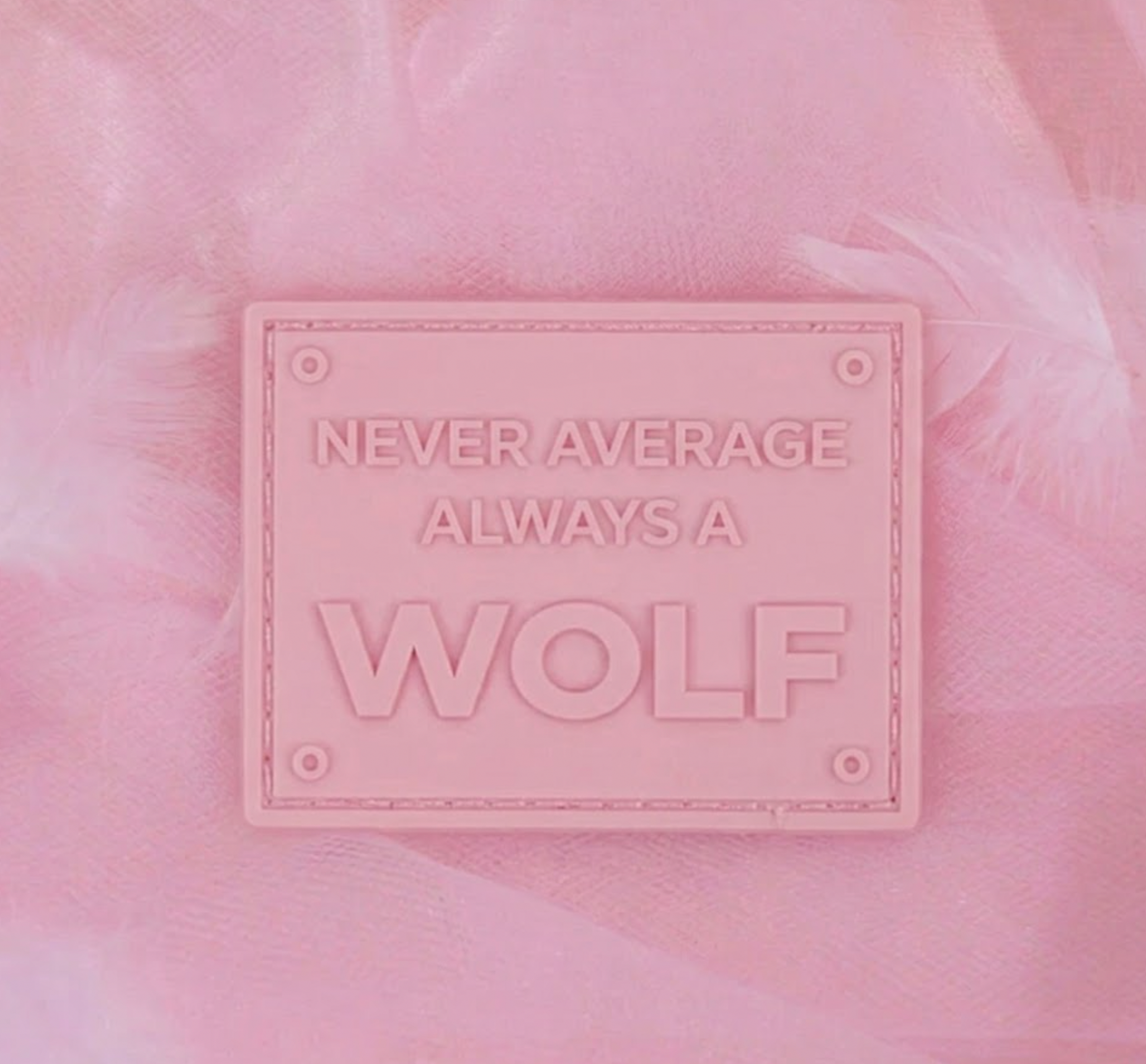 All Pink Never Average Patch