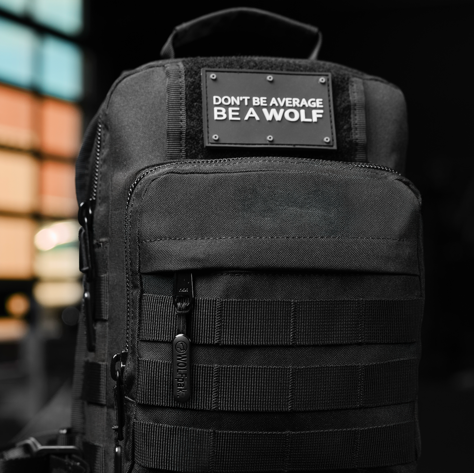 9L Tactical Sling Bag Alpha Negro