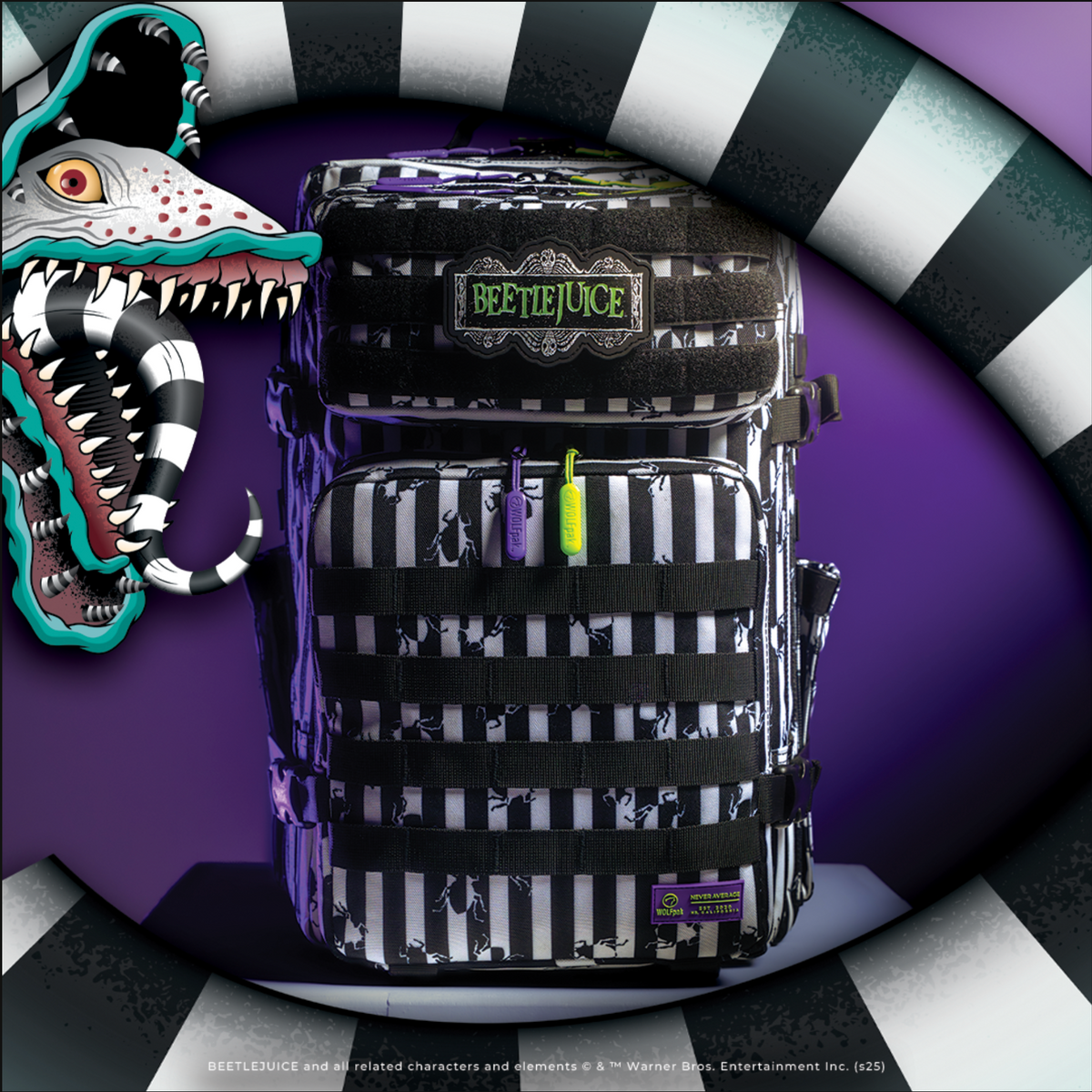 ブービーBEETLEJUICE ナイロンバッグ 45L Backpack Beetlejuice Sale