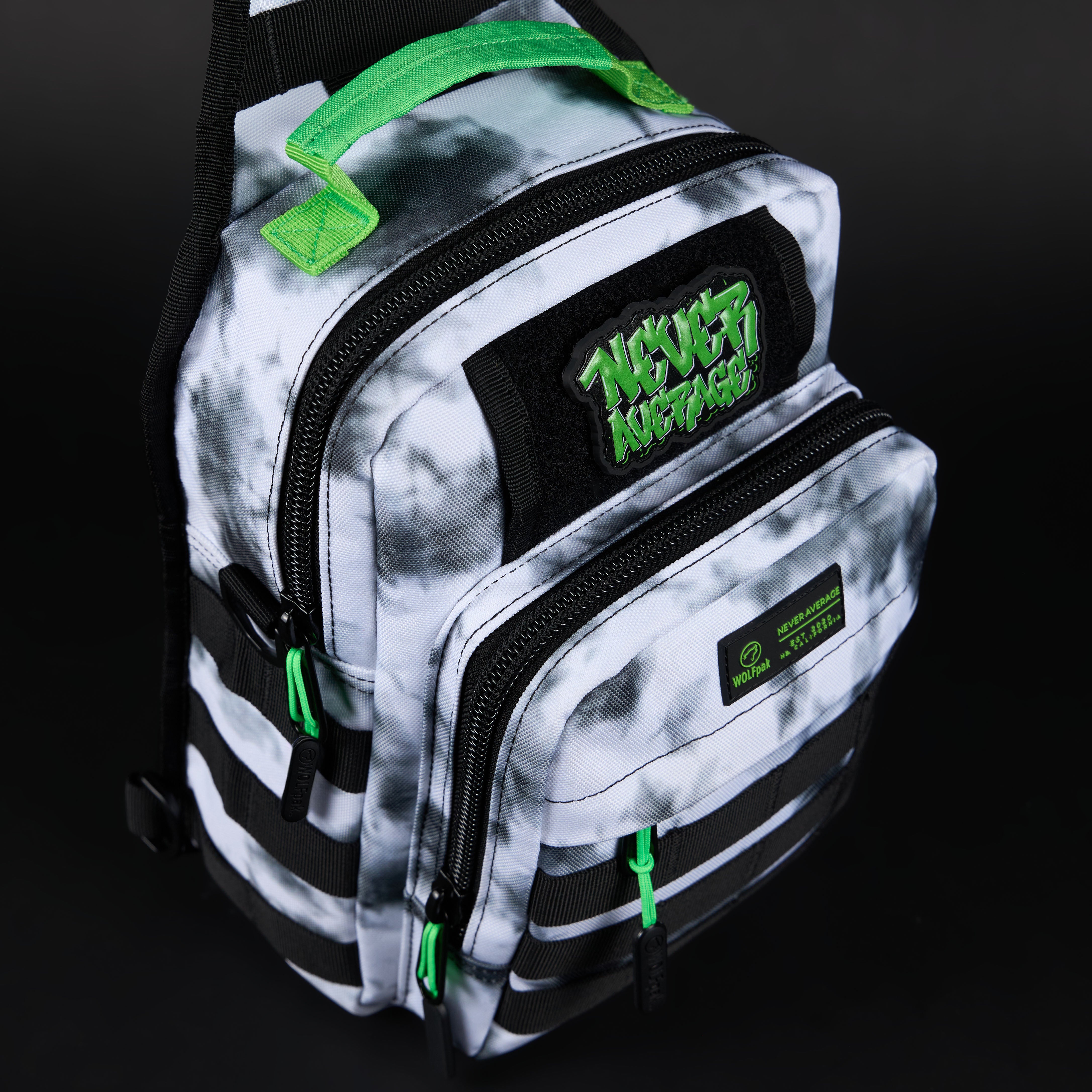 9L Tactical Sling Bag Graffiti Green