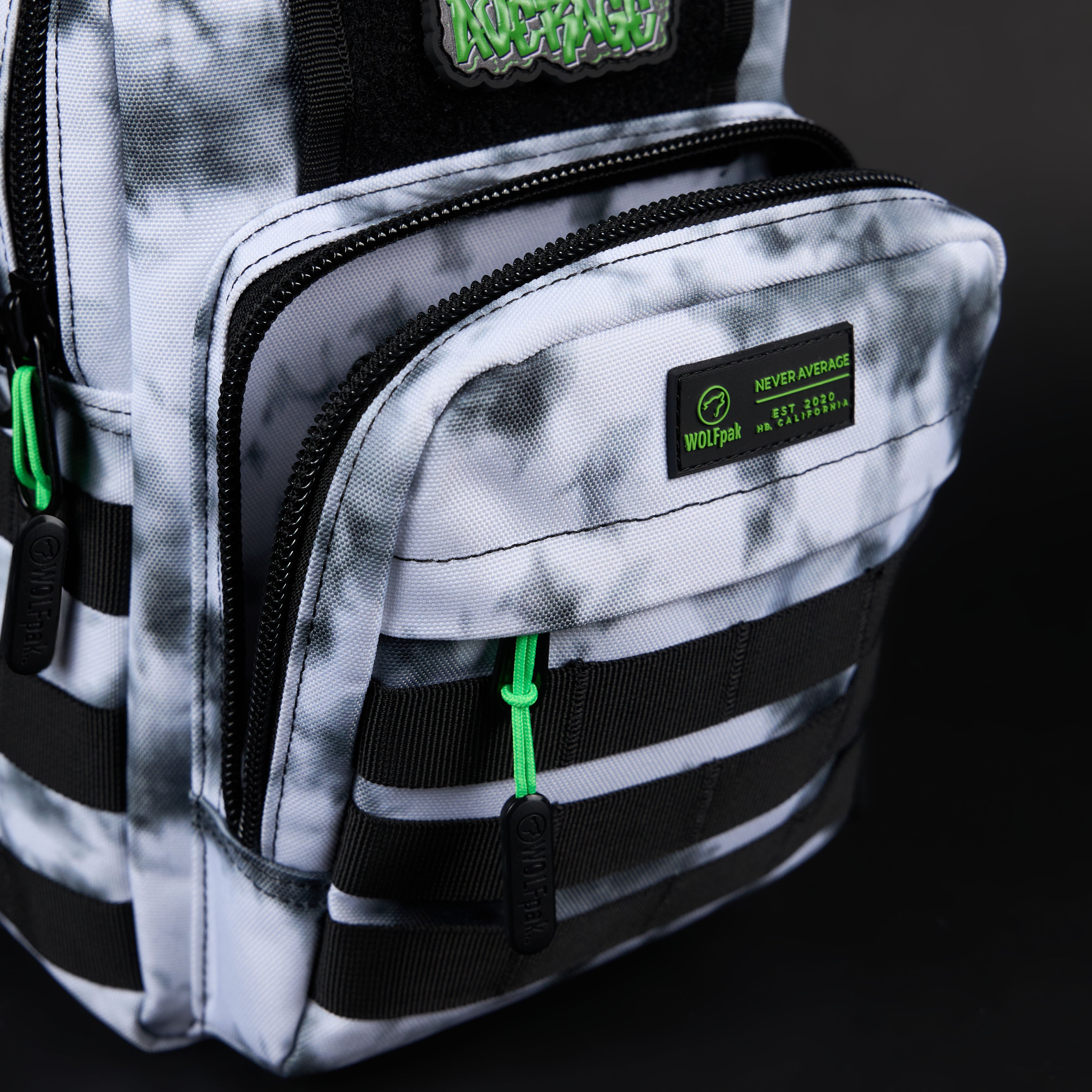 9L Tactical Sling Bag Graffiti Green