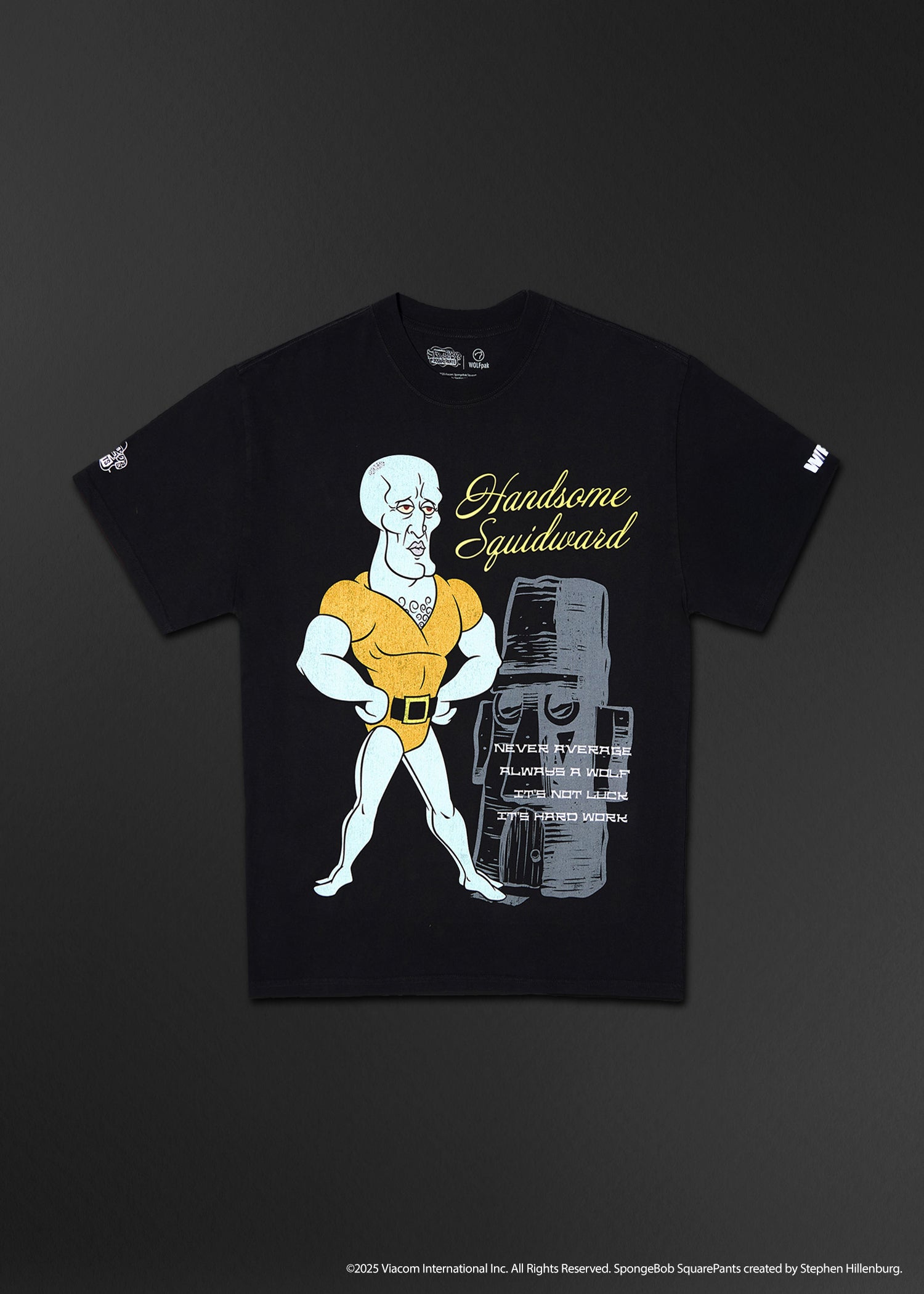 SpongeBob Handsome Squidward Graphic T-Shirt