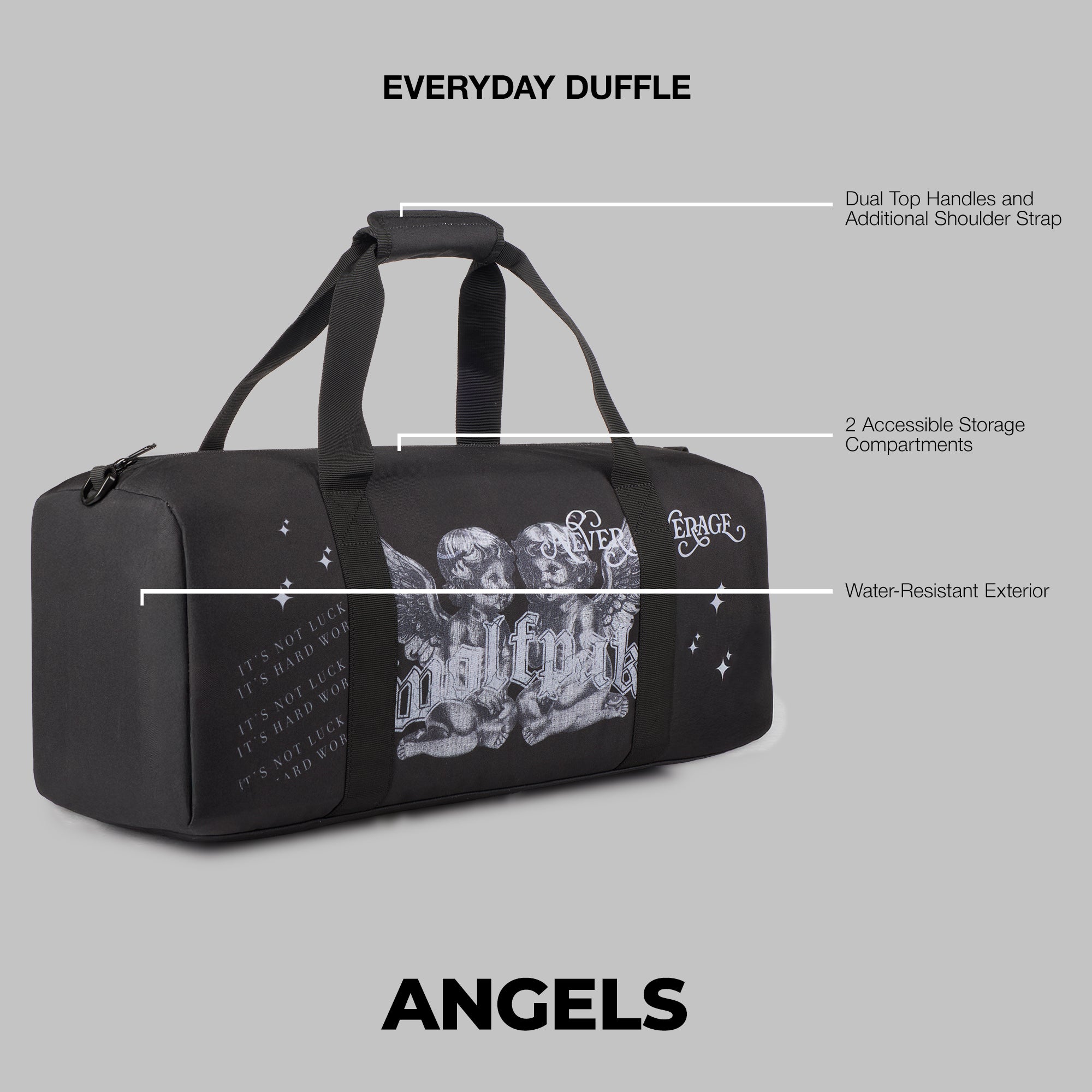 25L Everyday Lined Duffle Angels