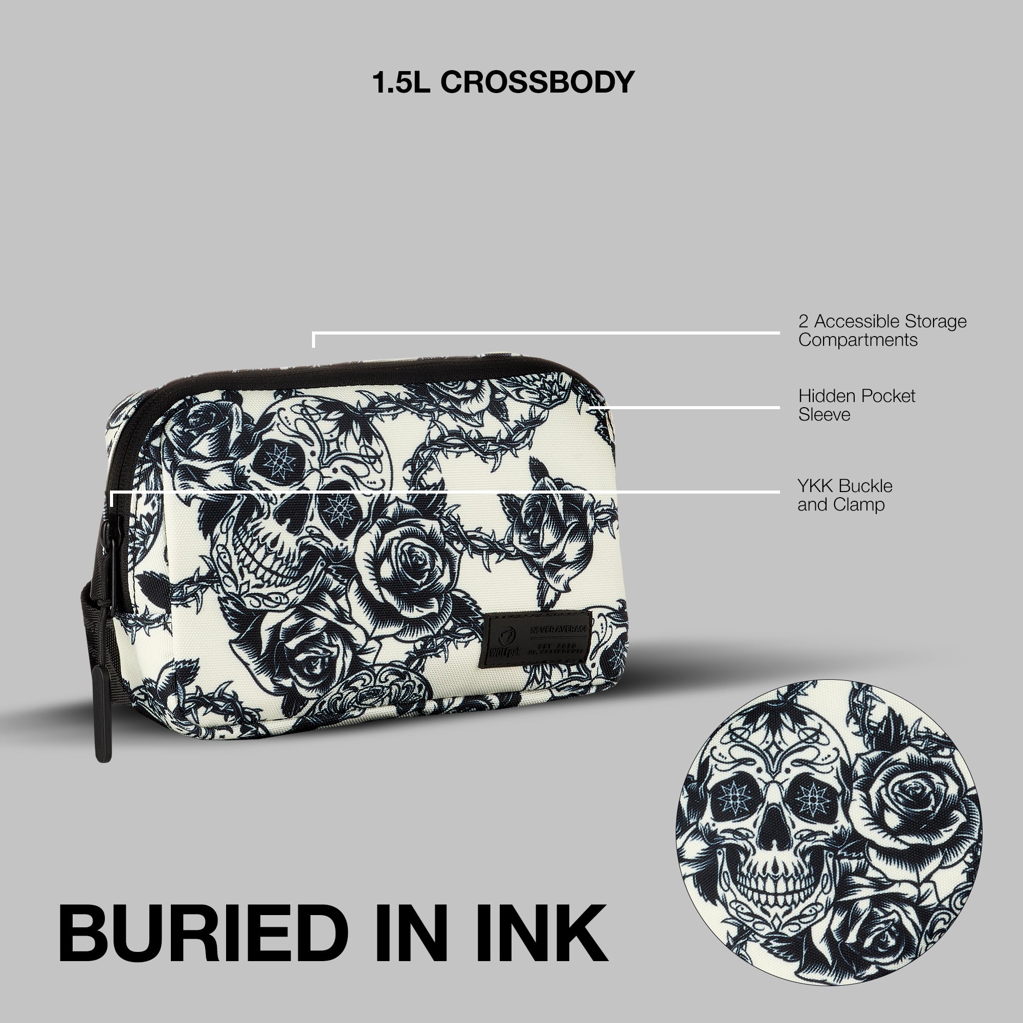 Crossbody Pack Buried In Ink PREVIEW