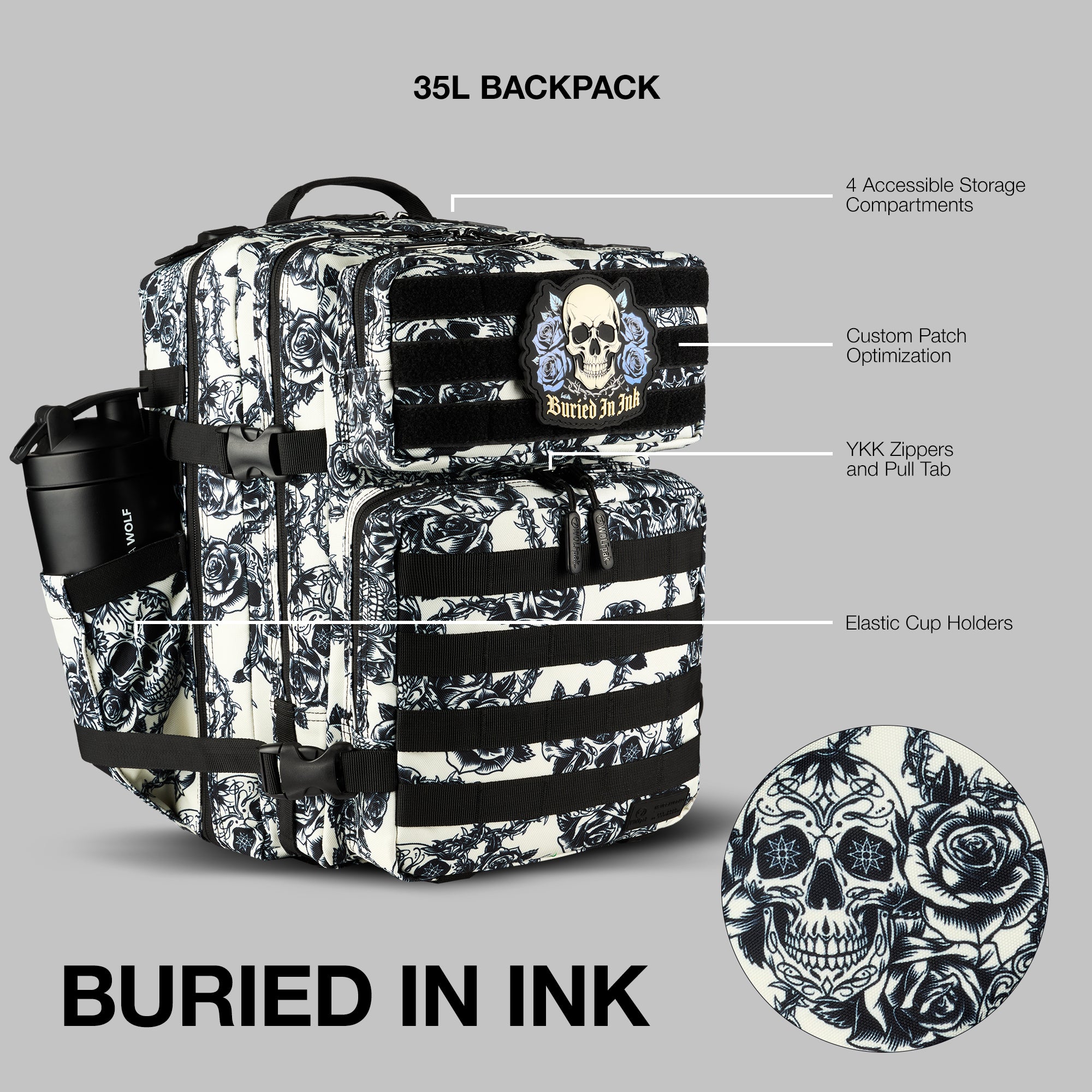 35L Backpack Buried In Ink PREVIEW