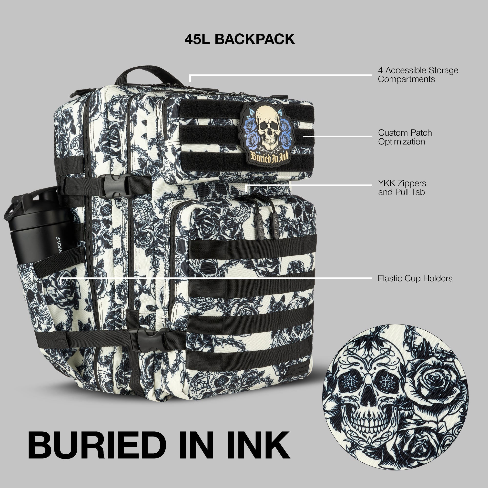45L Backpack Buried In Ink PREVIEW