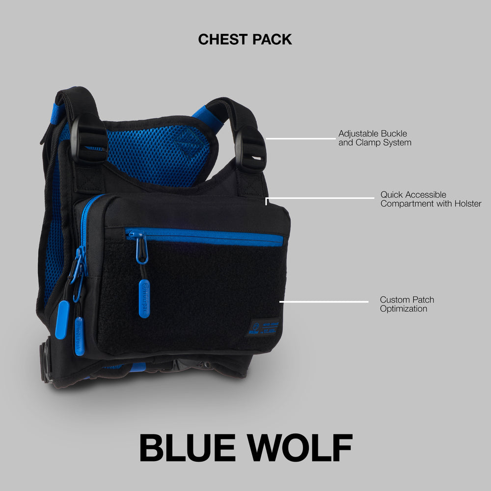 Utility Chest Pack Blue Wolf