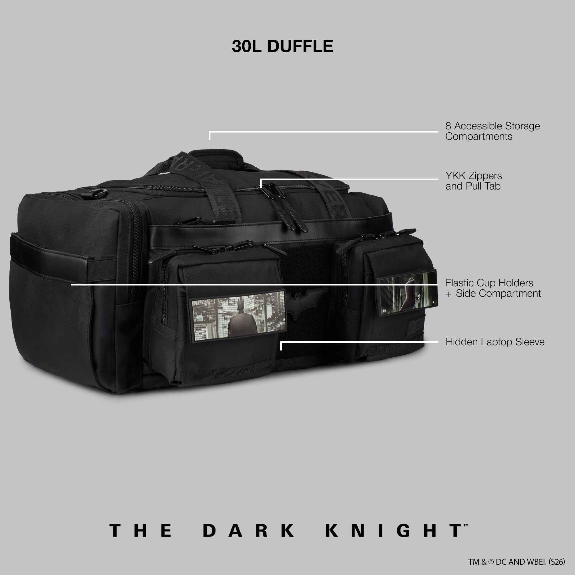 30L Perfect Duffle Bag The Dark Knight™