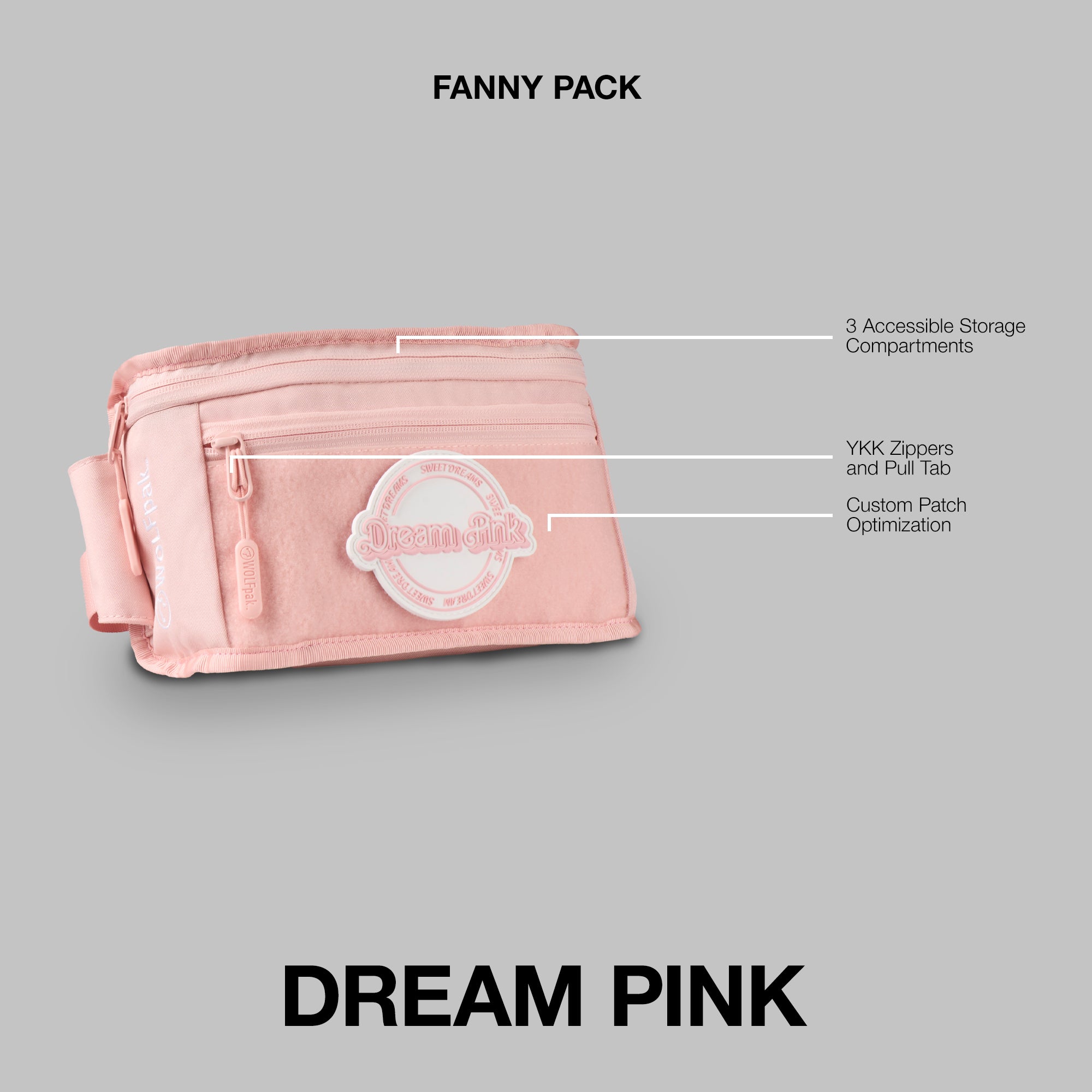 Fanny Pack Dream Pink