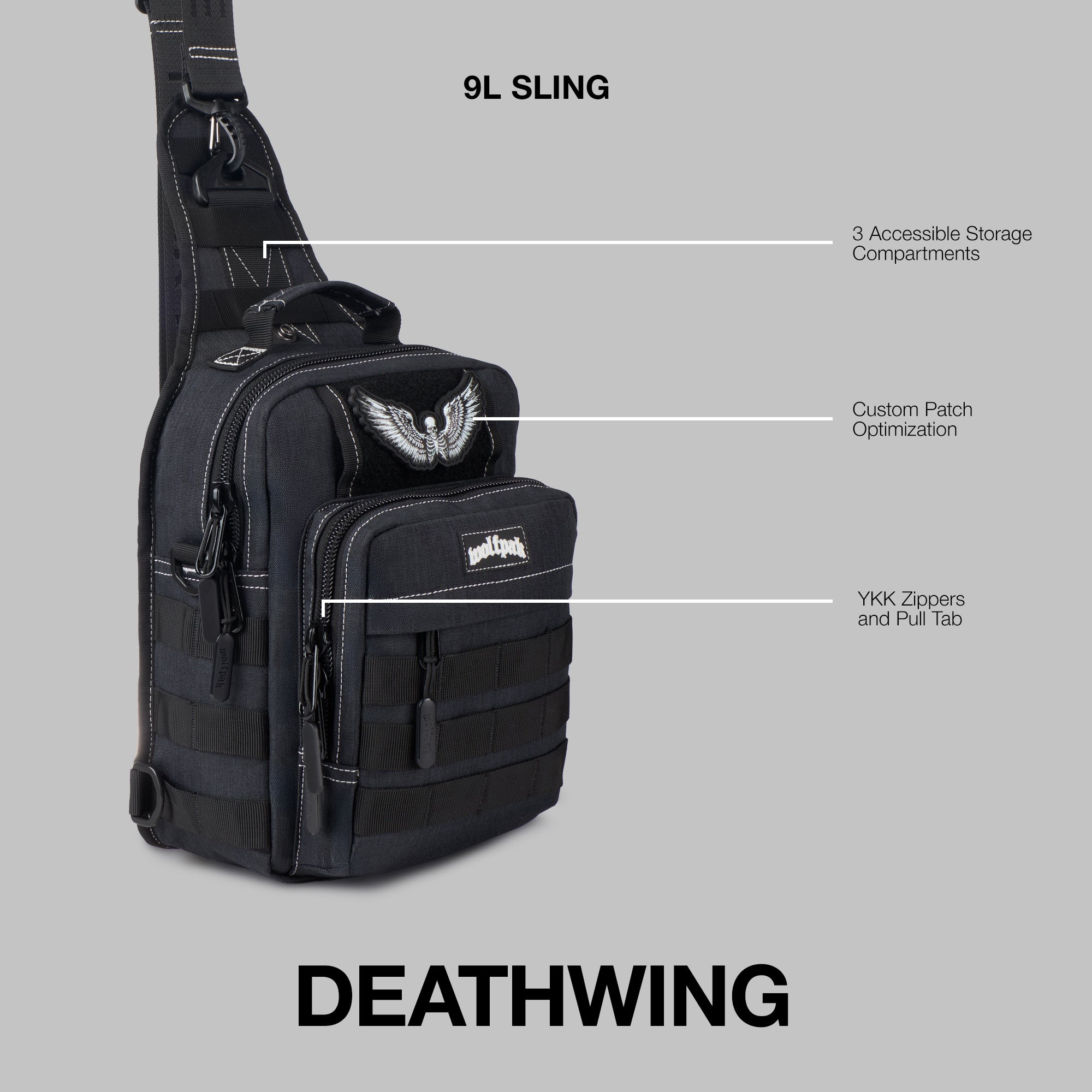 9L Tactical Sling Bag Deathwing Preview