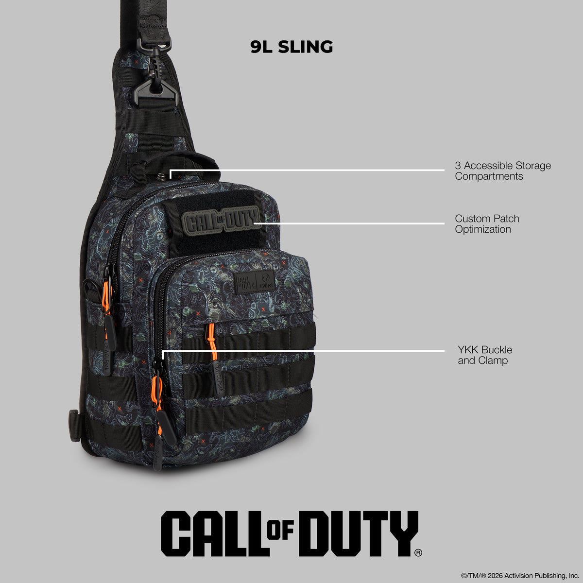 9L Tactical Sling Bag Call Of Duty Jupiter