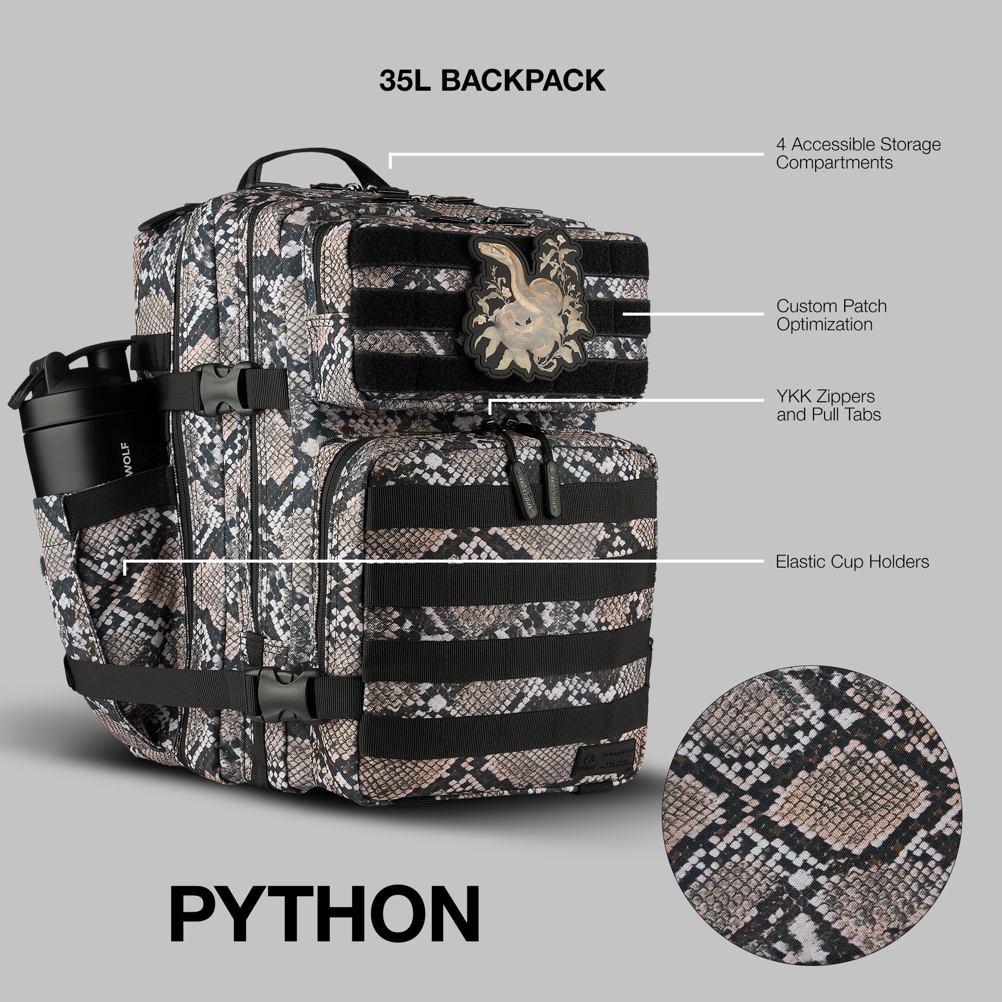 35L Backpack Python PREVIEW