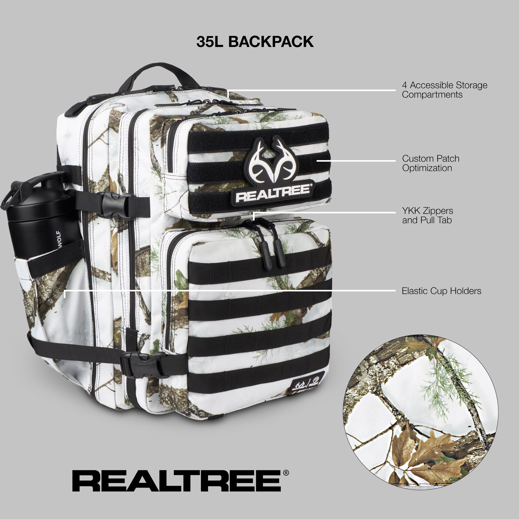 35L Backpack Realtree® APX Snow