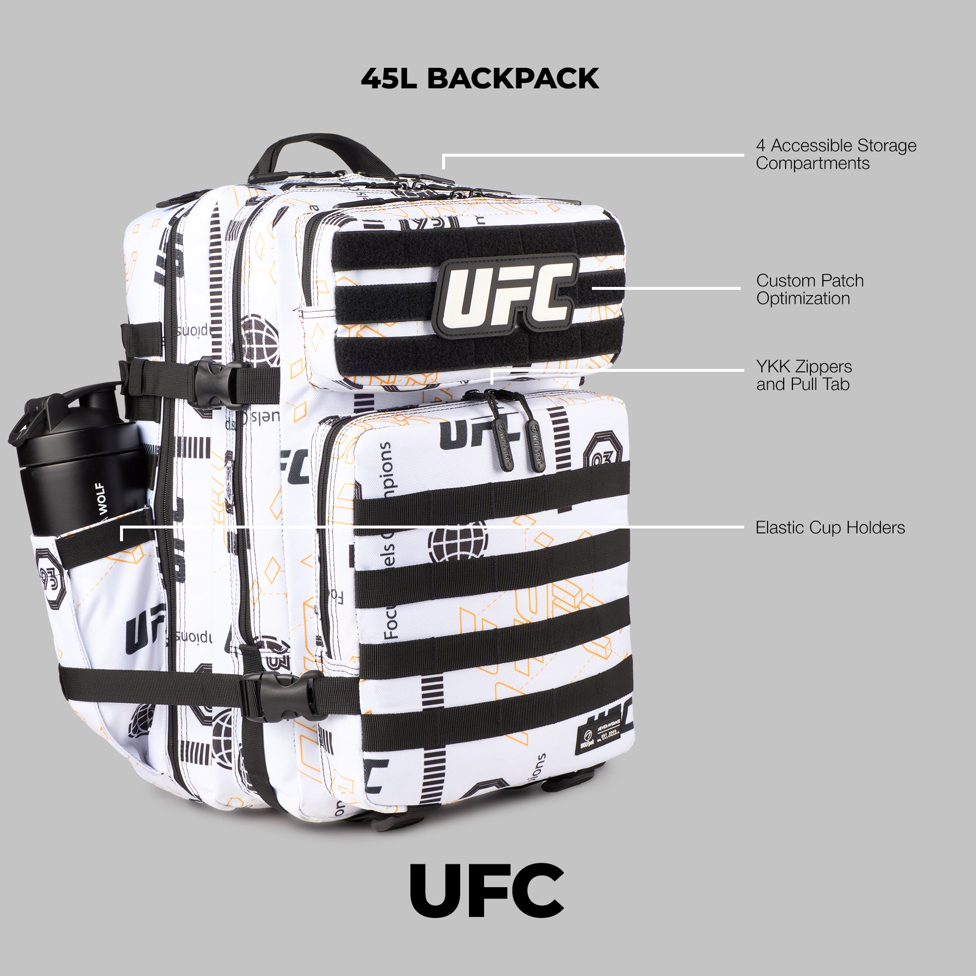 45L Backpack UFC Fighter