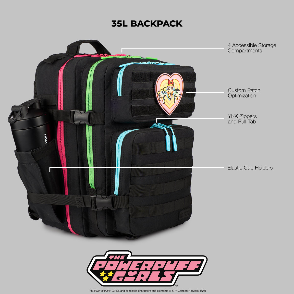35L Backpack Powerpuff Girls