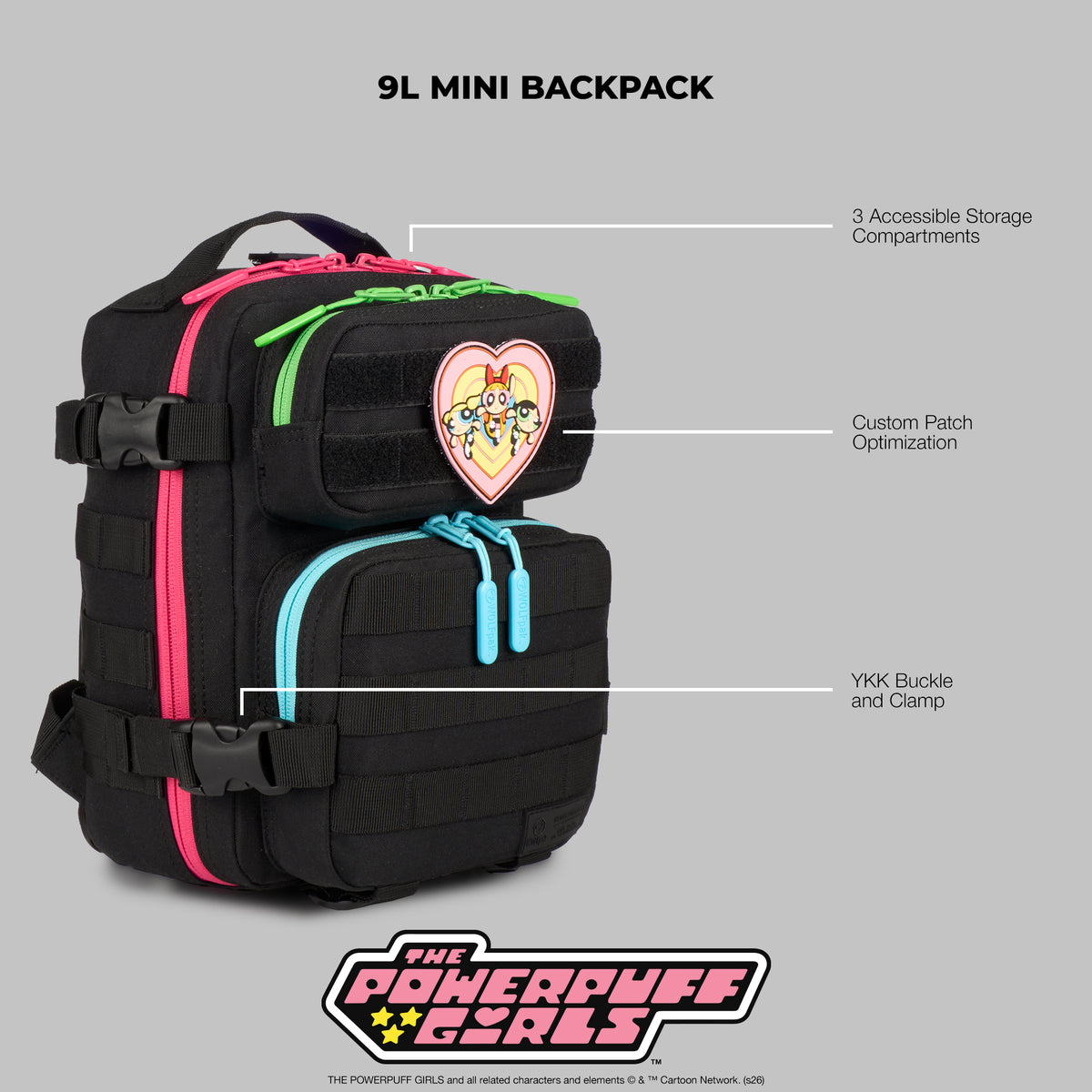 9L Backpack Mini Powerpuff Girls