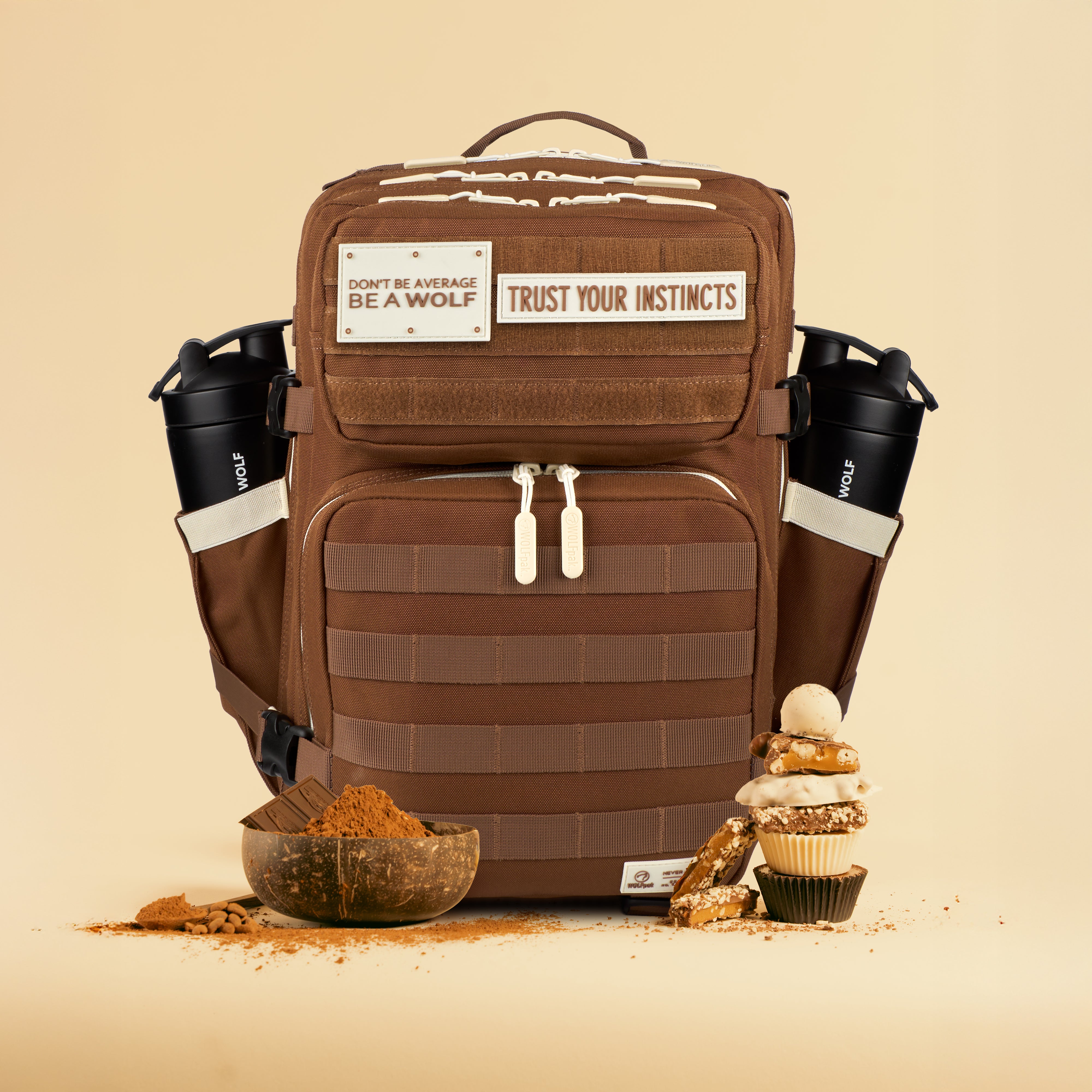 Gestion de la préparation des repas brun moka 35L