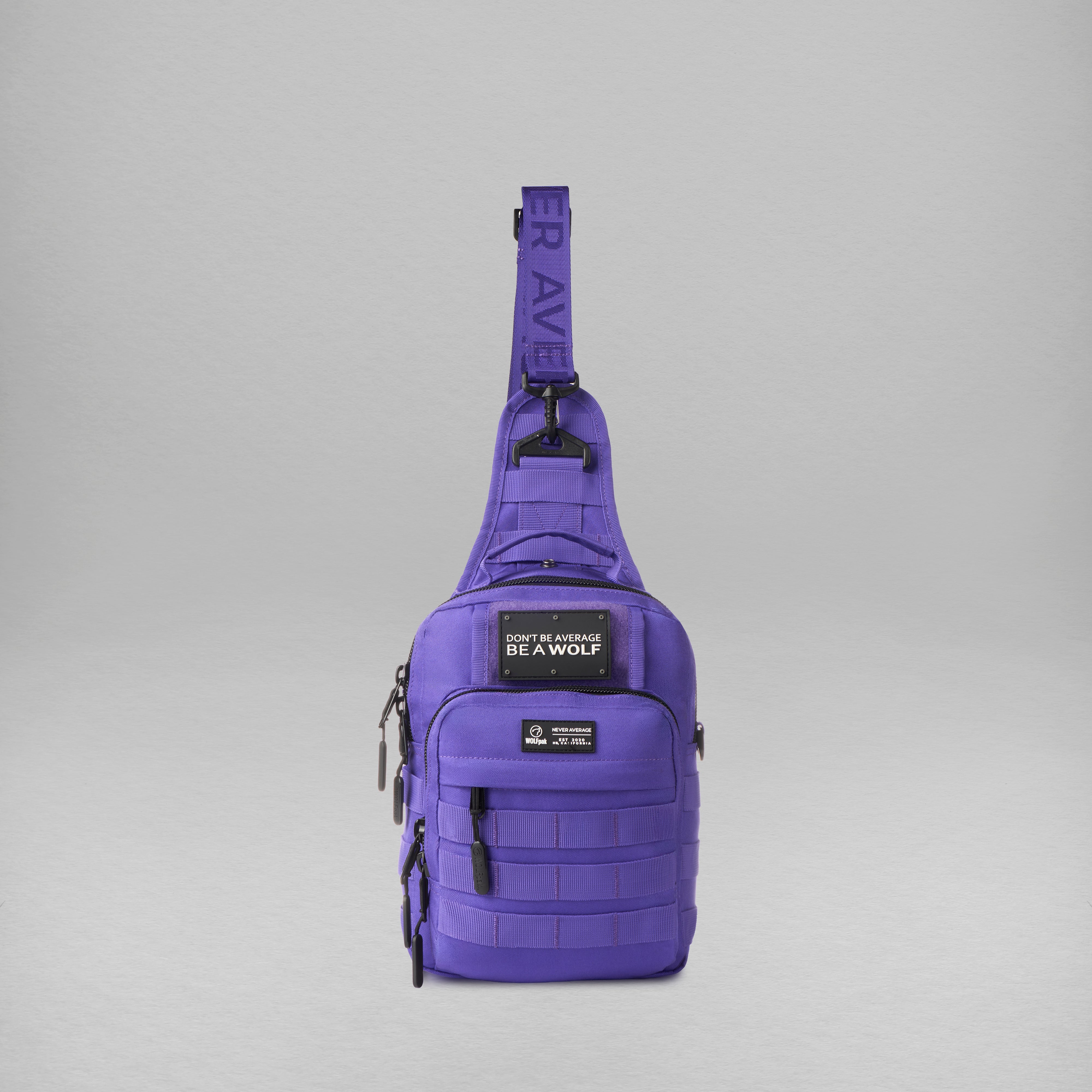 9L Tactical Sling Bag Wolfsbane Purple
