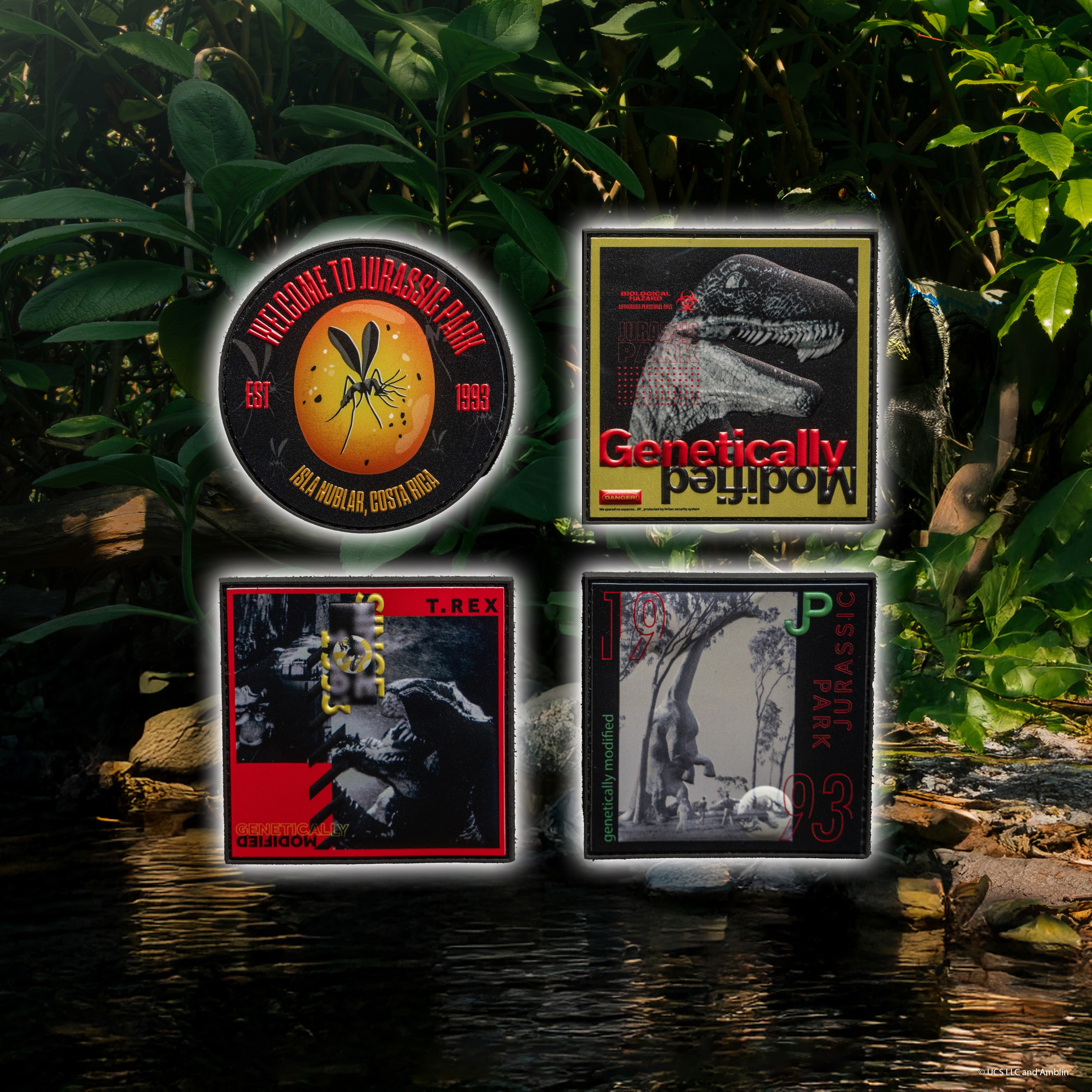 Jurassic Park Patch Bundle #2