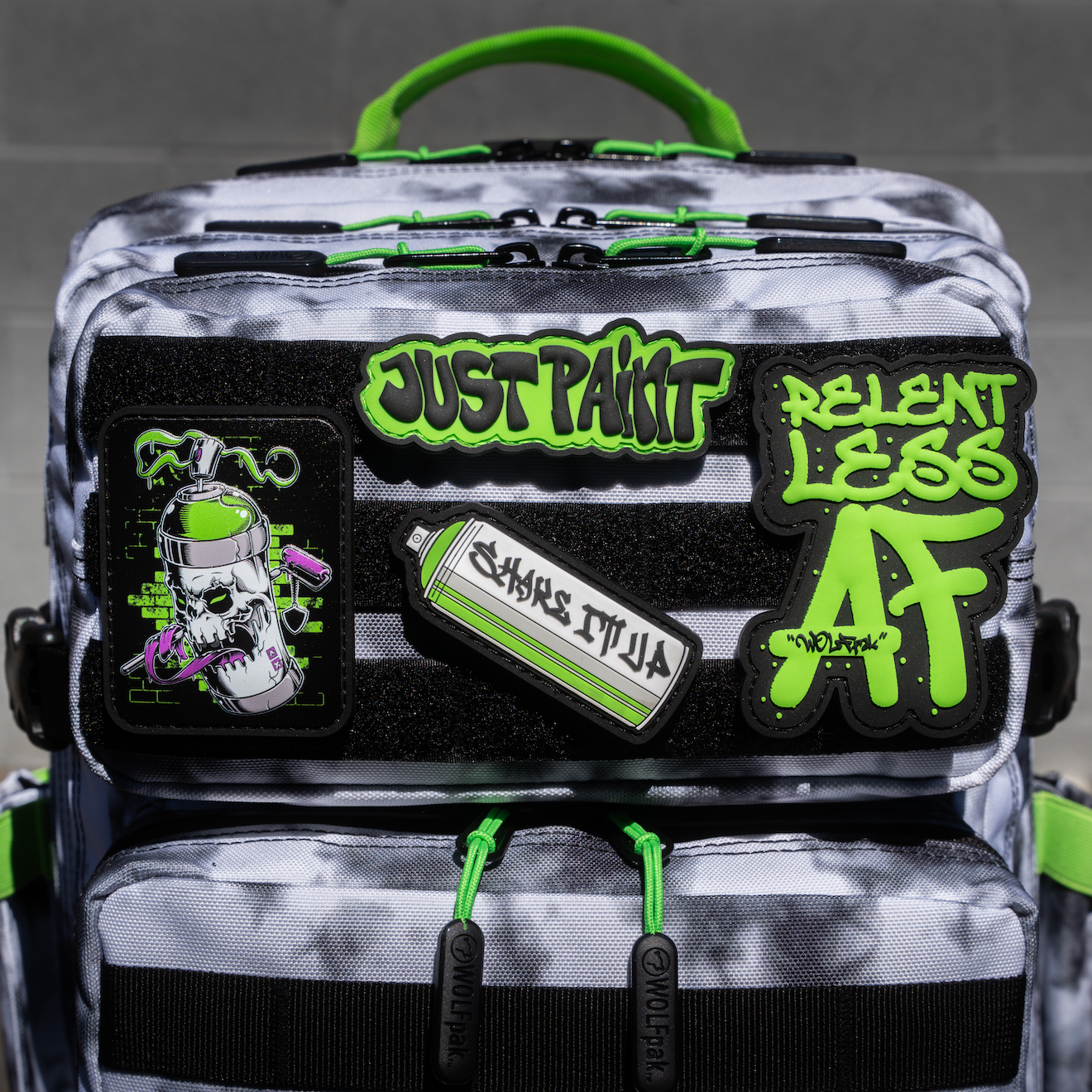 Graffiti Green Patch Bundle #2