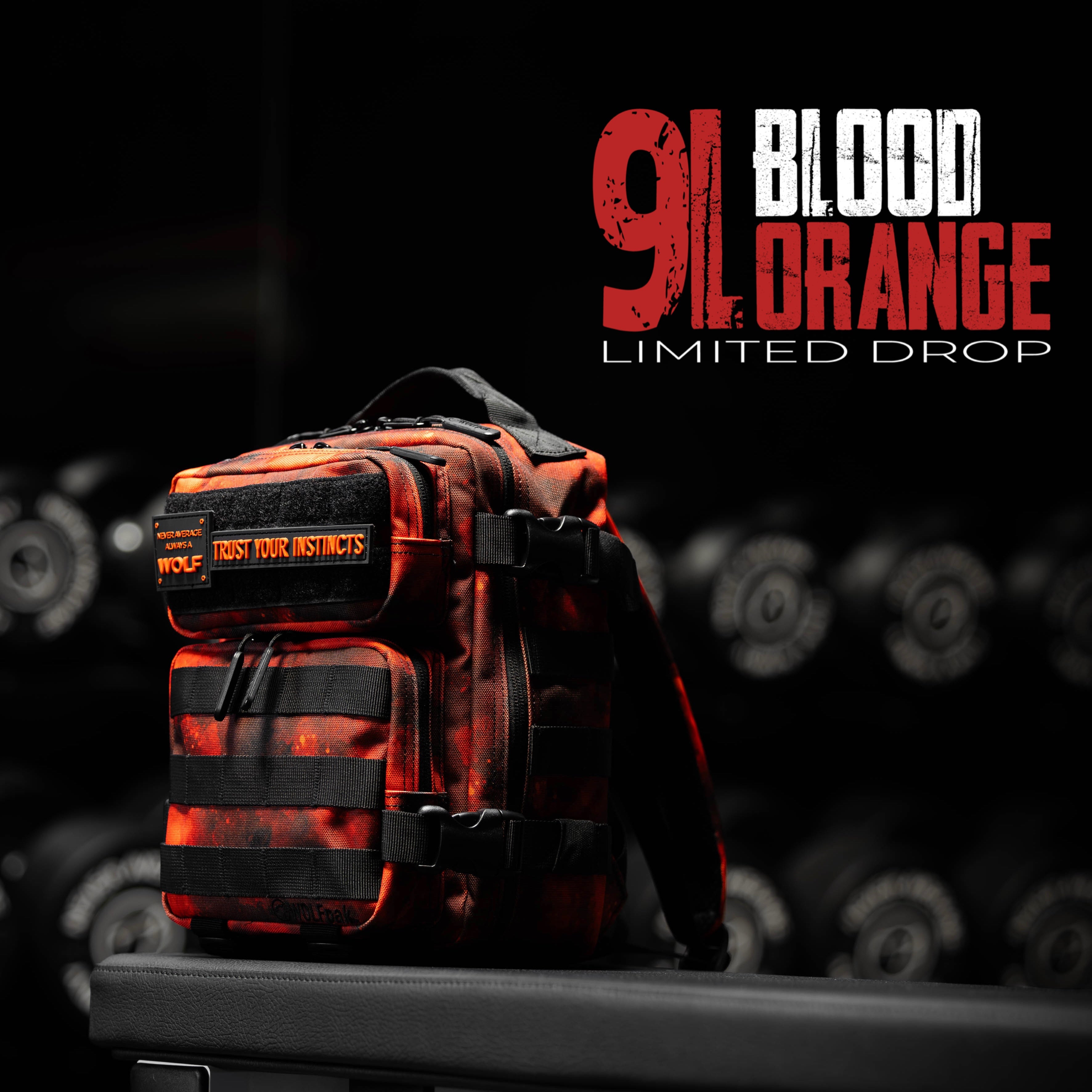9L Backpack Mini Blood Orange