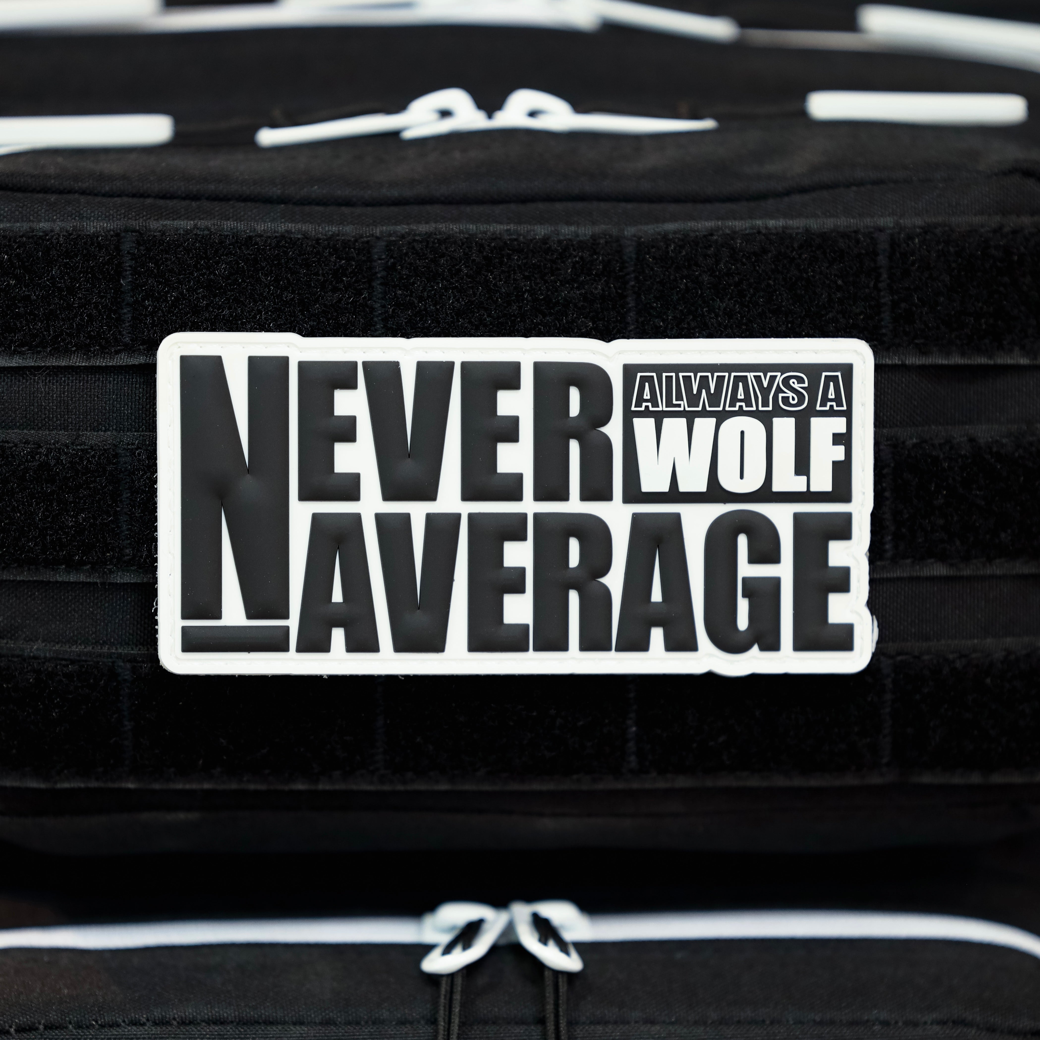 Jumbo Patch Never Average Always A WOLF