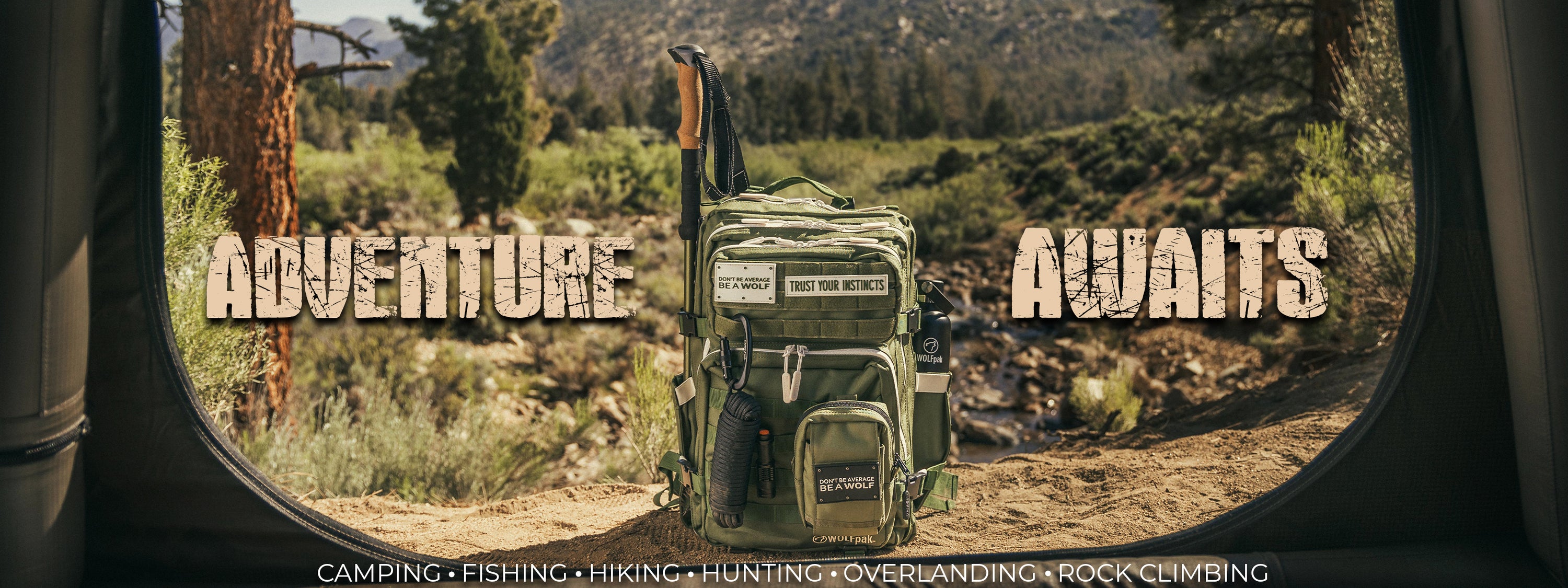 Adventure Backpacks | Mountain Backpacks | WOLFpak