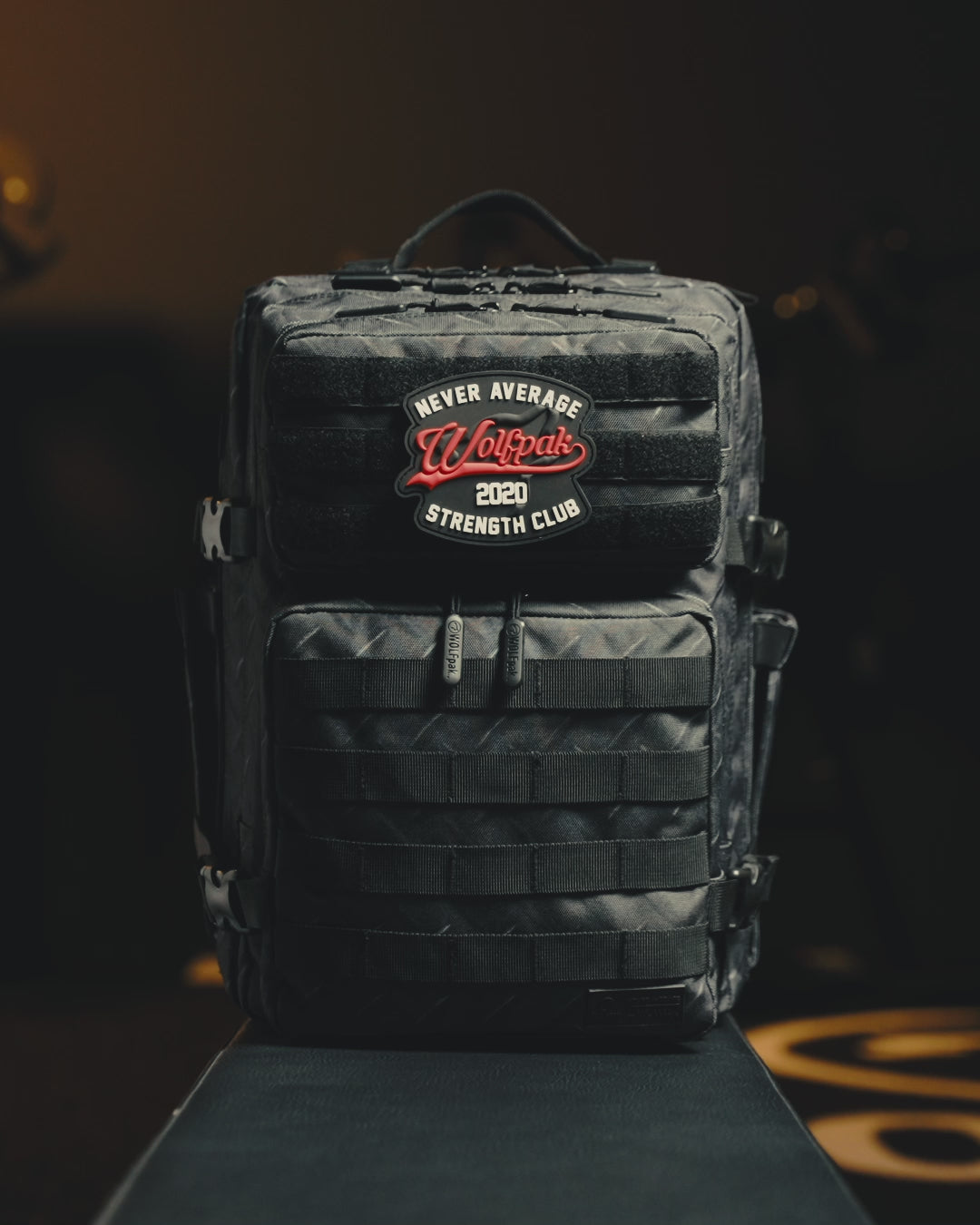 35L Backpack Alpha Black w/Cup Holders