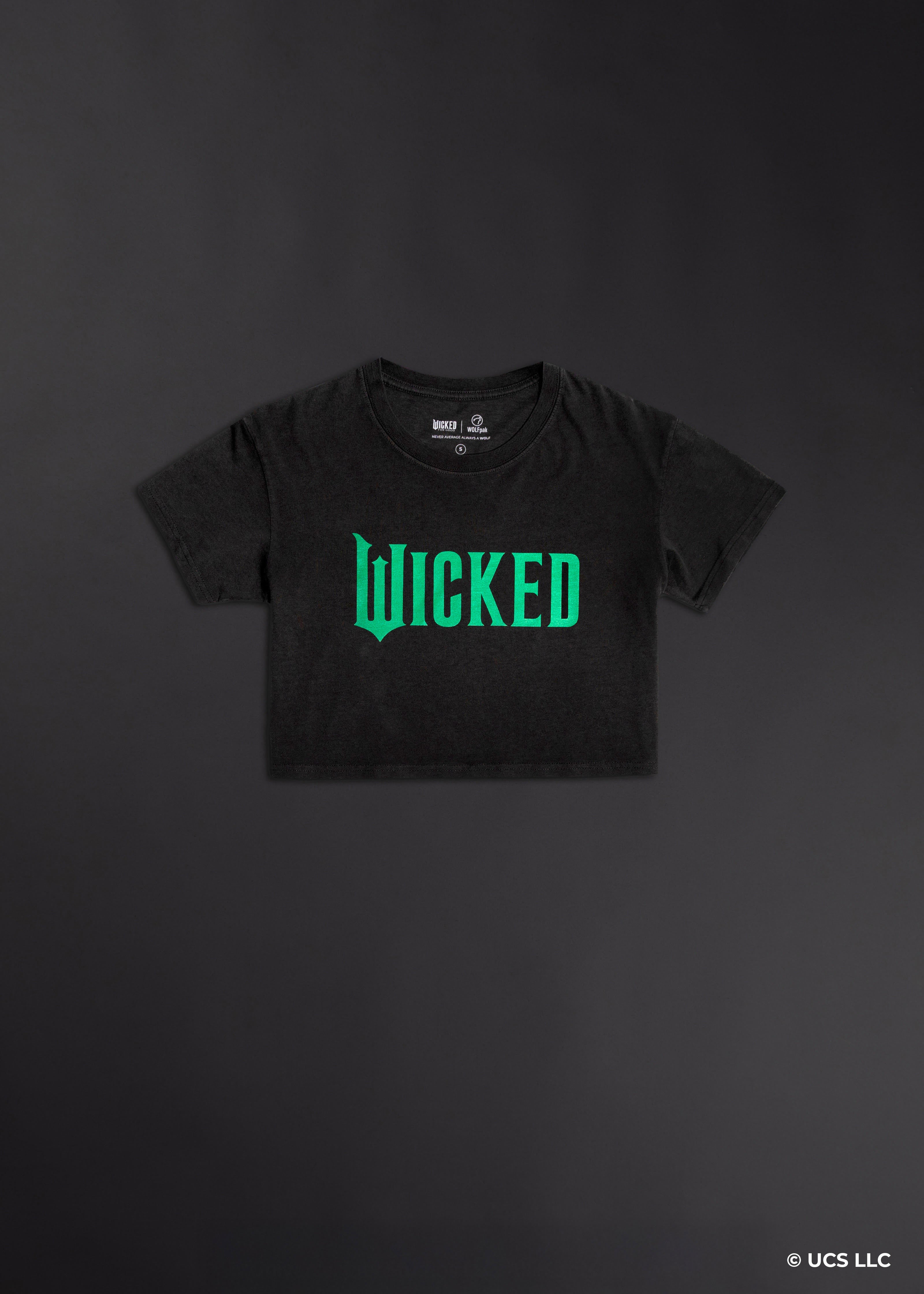 WICKED All Roads Cropped Graphic T-Shirt (Pre Sale)