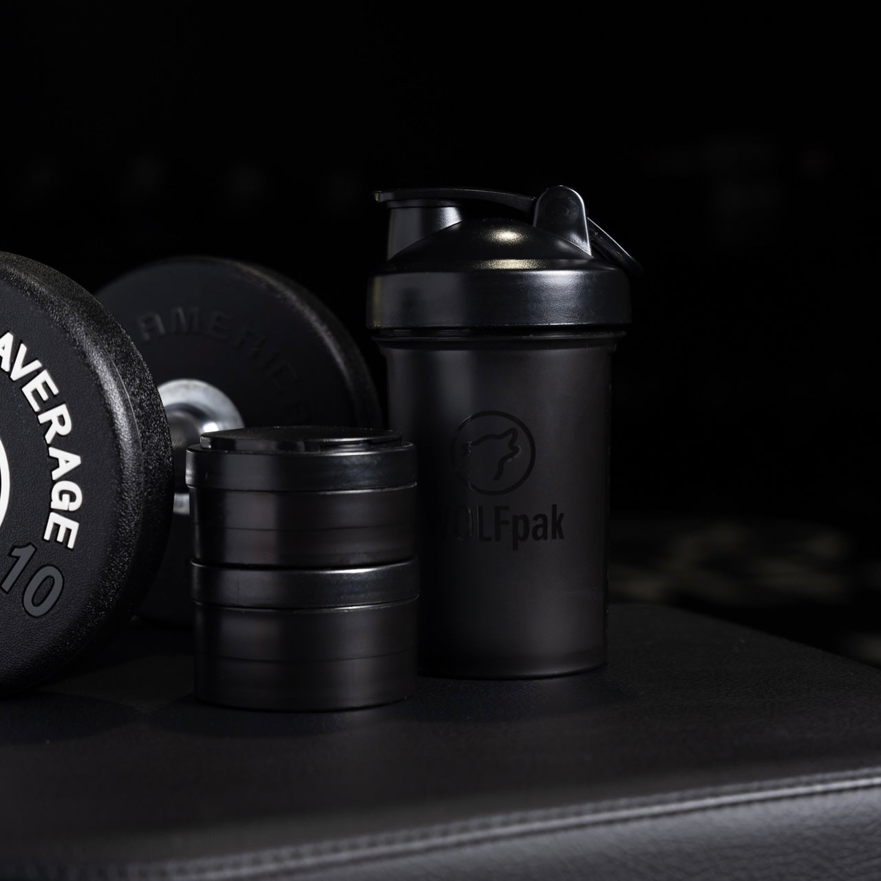 Nightshade Shaker Bottle With Storage Compartments