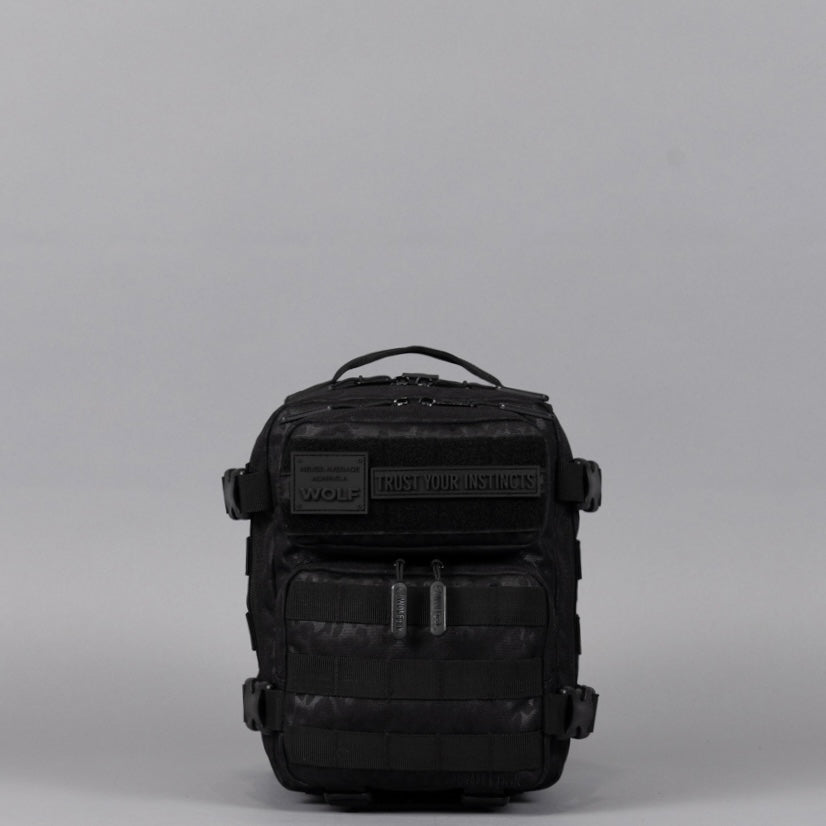 9L Backpack Mini Black Leopard