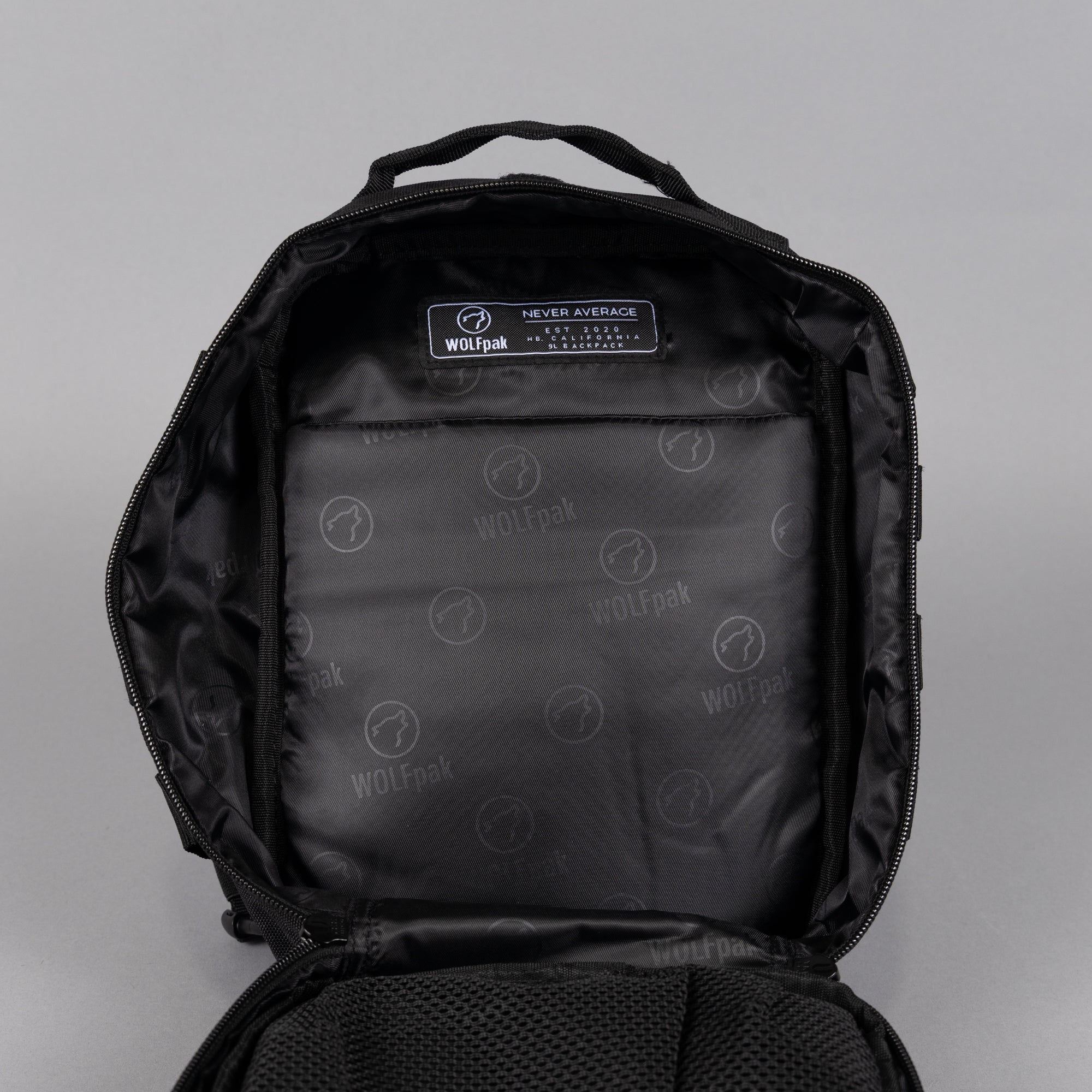 9L Backpack Mini Black Leopard