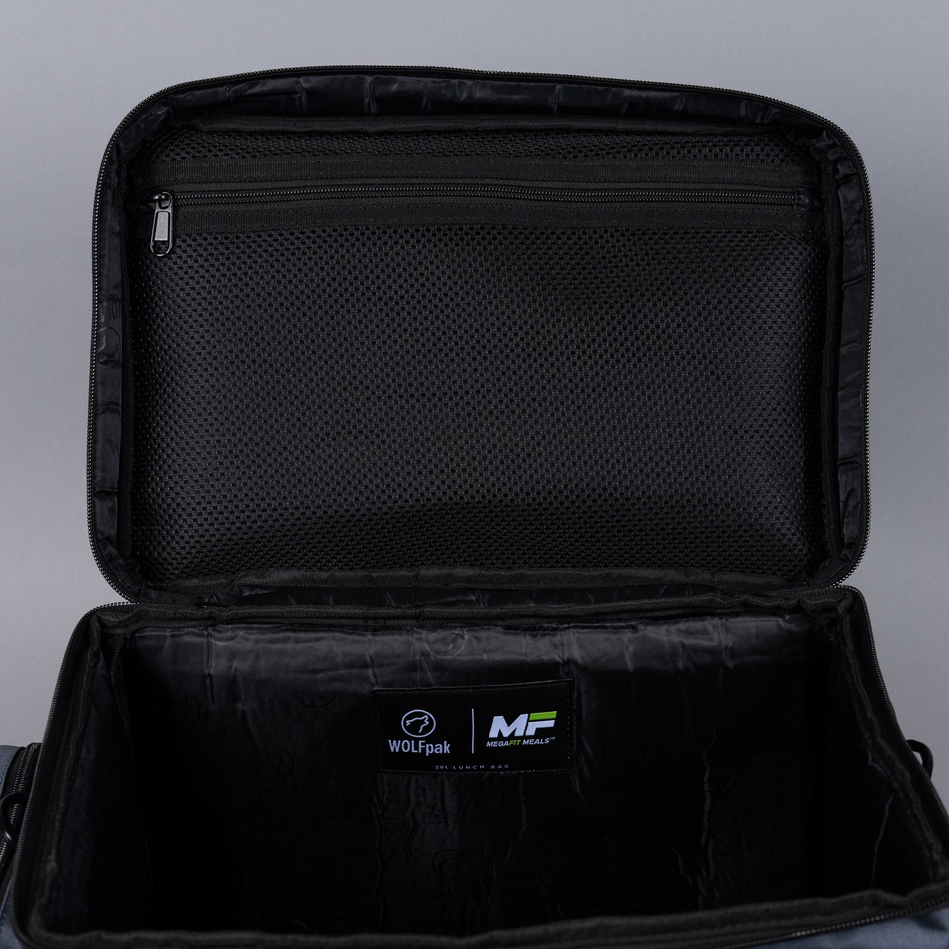 20L MegaFit Iron Gray Tactical Lunch Box