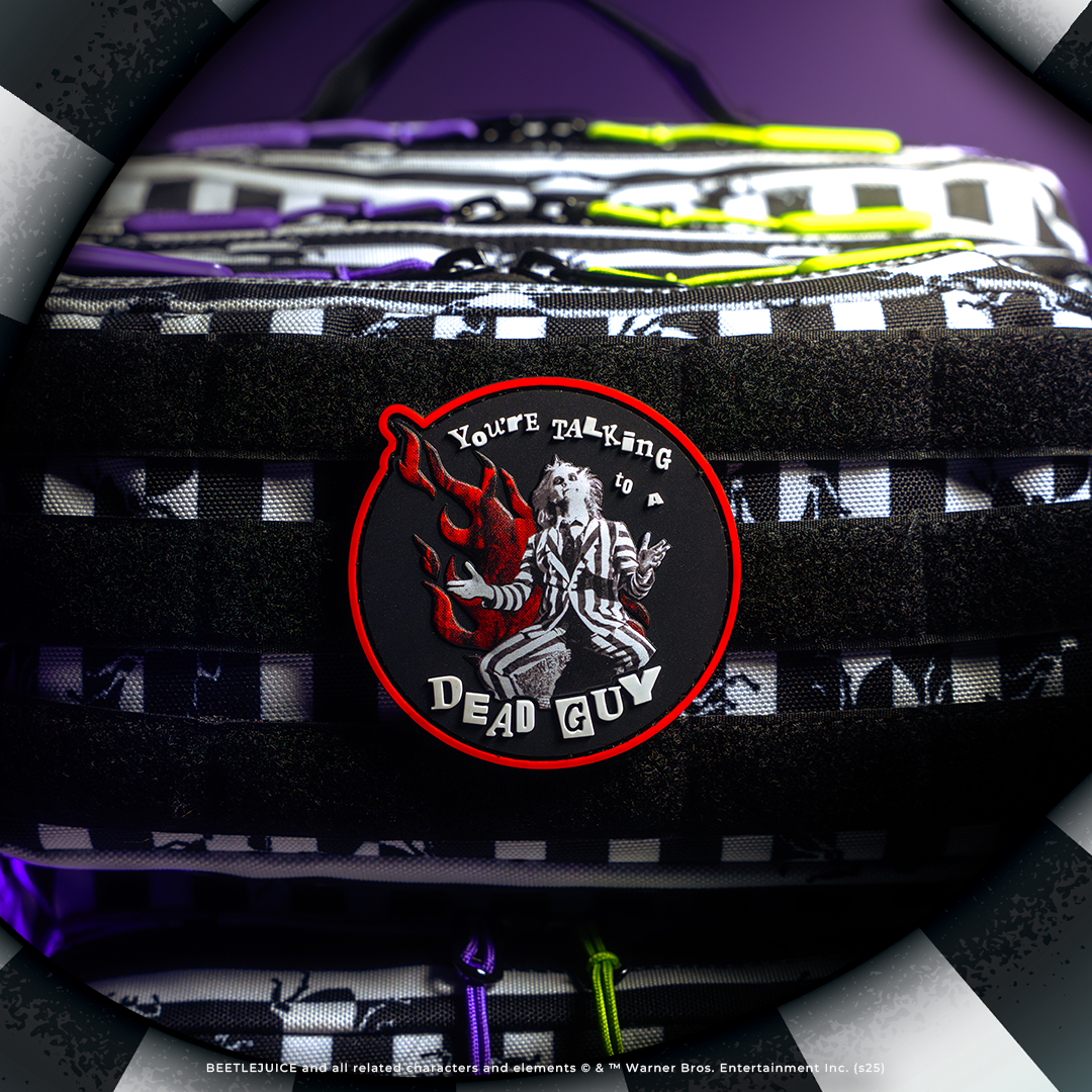 Beetlejuice You're Talking To A Dead Guy Patch