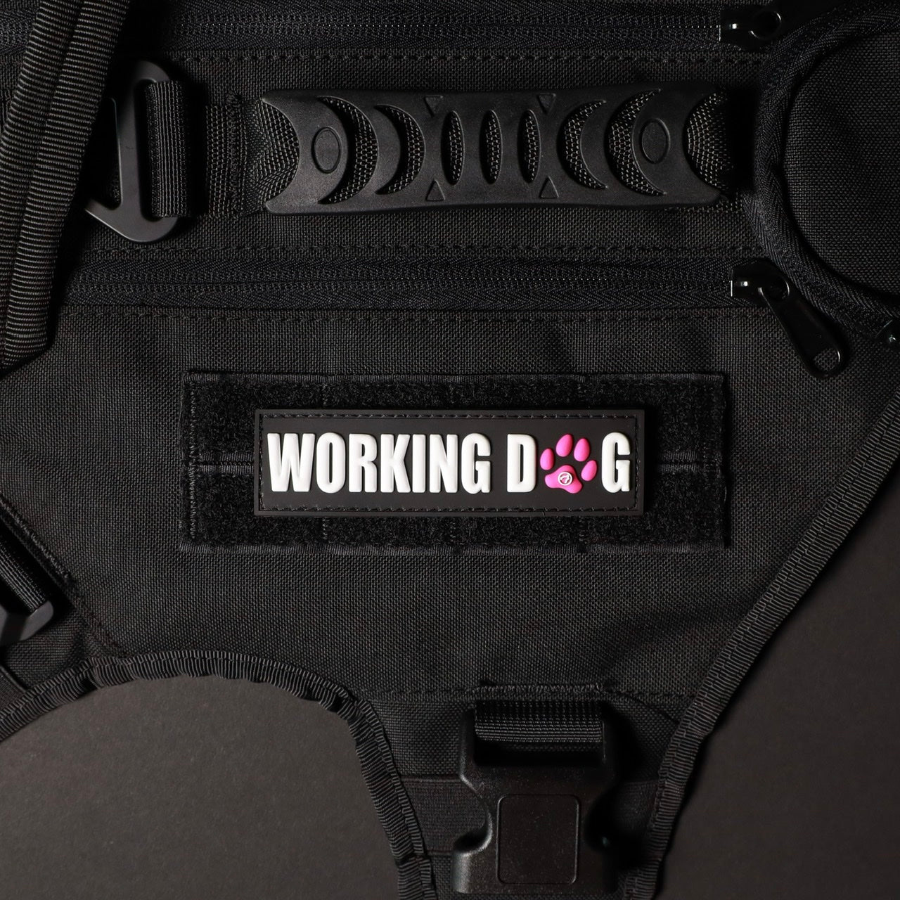 Working Dog w/ Pink Paw