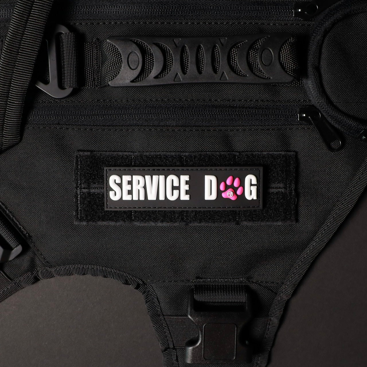 Service Dog w/ Pink Paw
