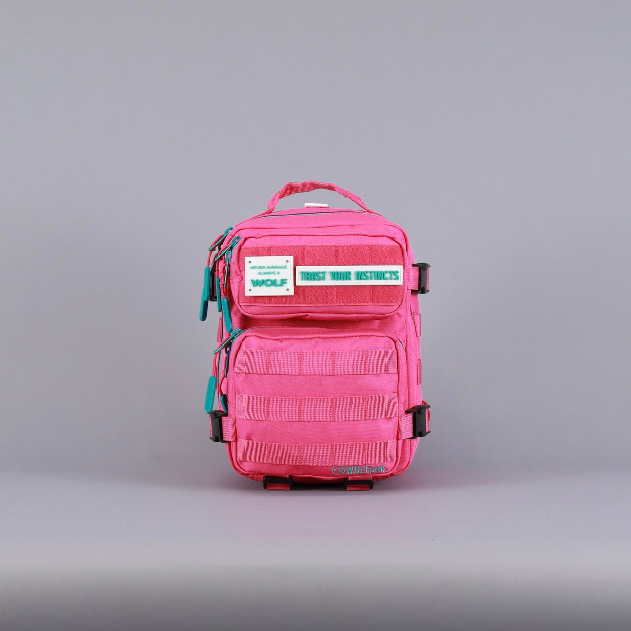 9L Backpack Mini Pink Goddess Aqua zip