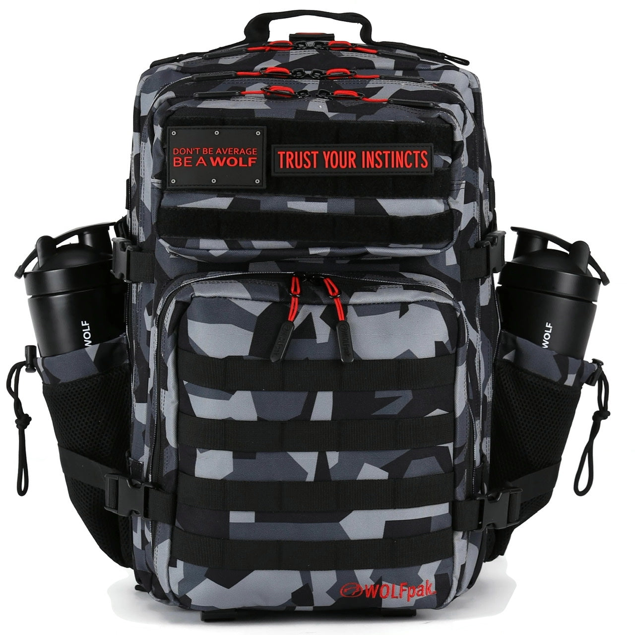 45L Splinter Camo Red Meal Prep Management Backpack