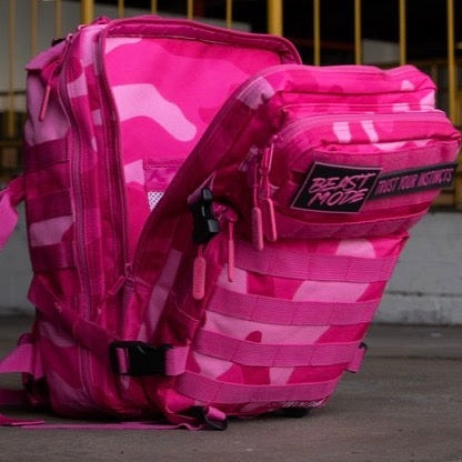25L Backpack Beast Mode Pink Camo