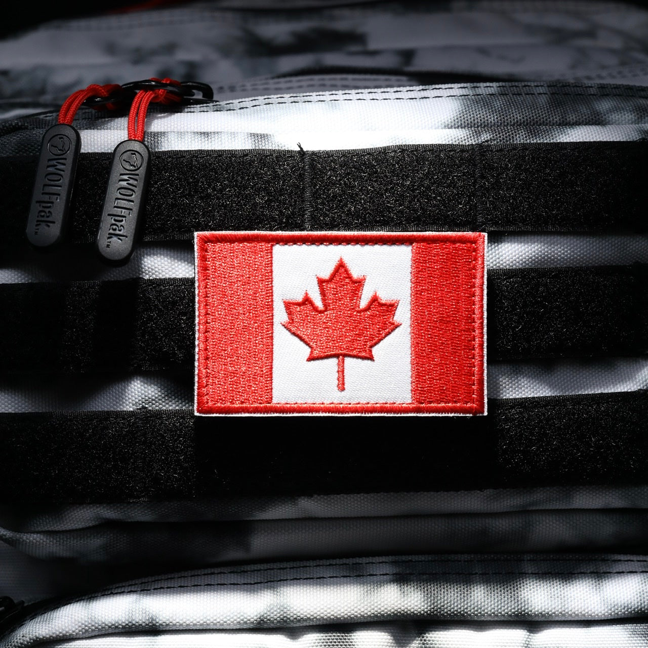 Canadian Flag Velcro Patch