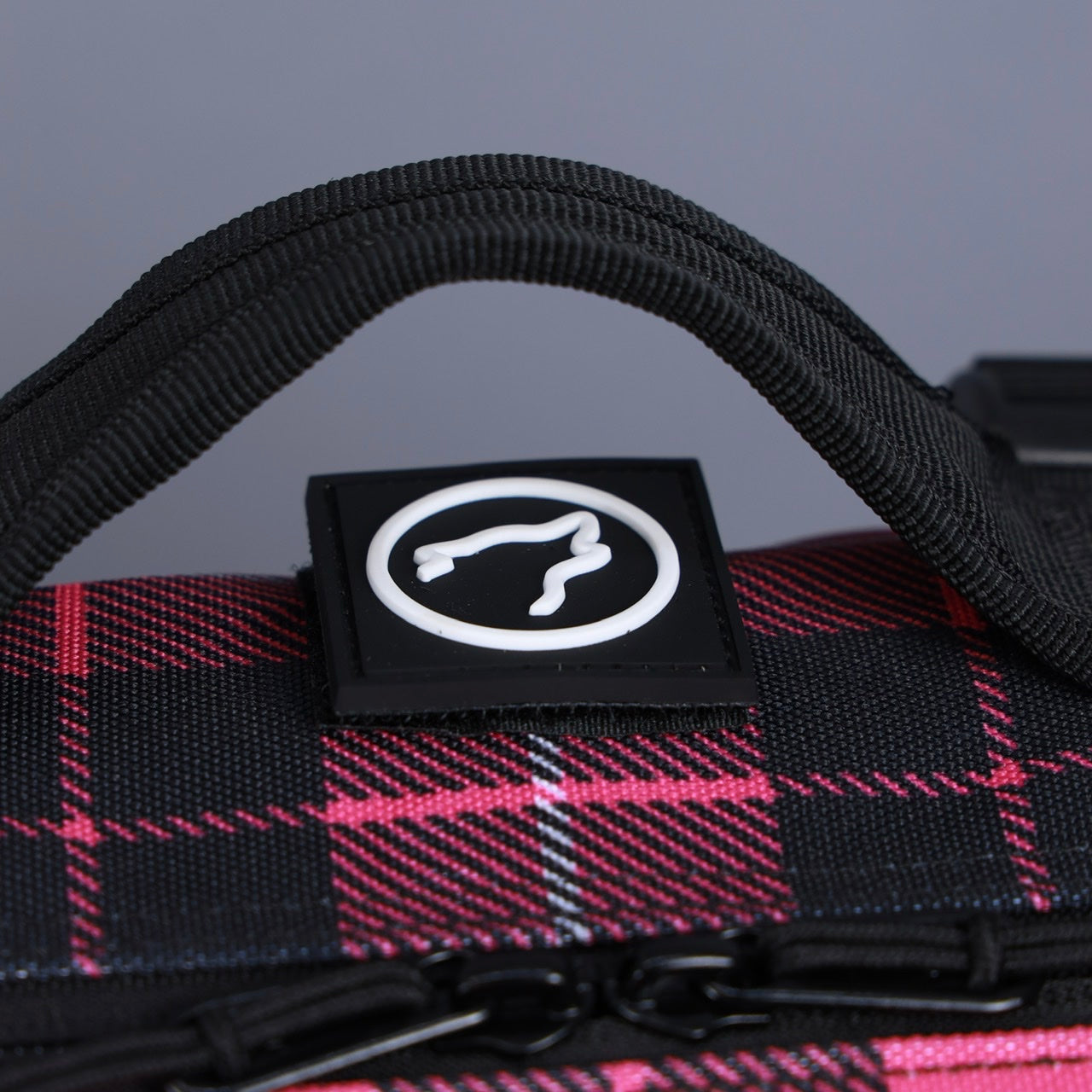 35L Backpack Pink Tartan